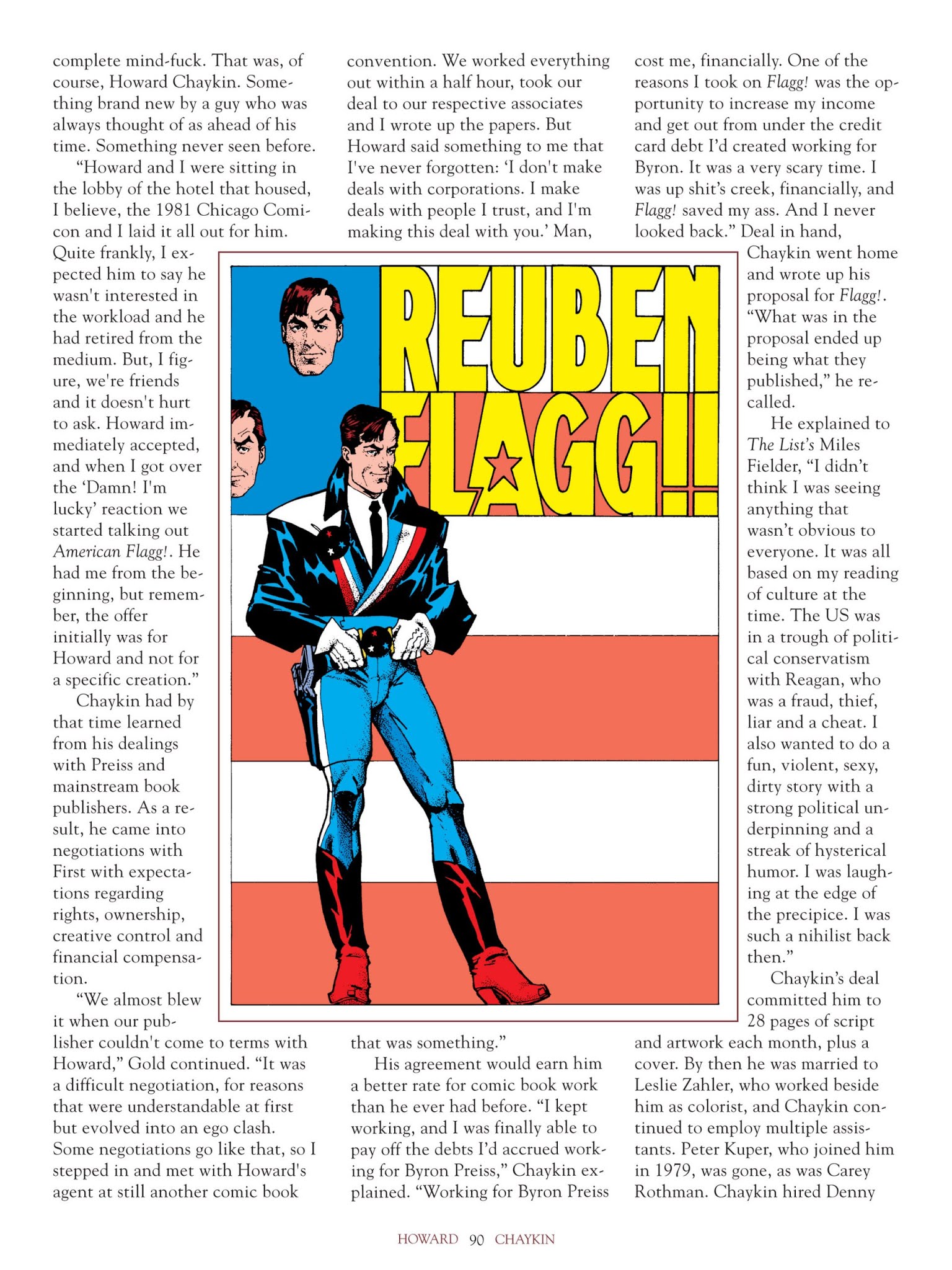 Read online The Art of Howard Chaykin comic -  Issue # TPB (Part 1) - 90