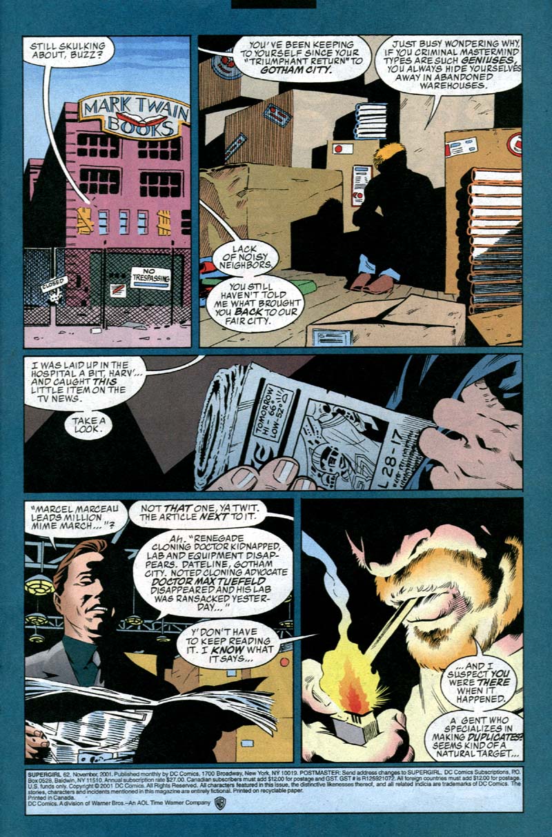 Read online Supergirl (1996) comic -  Issue #62 - 2