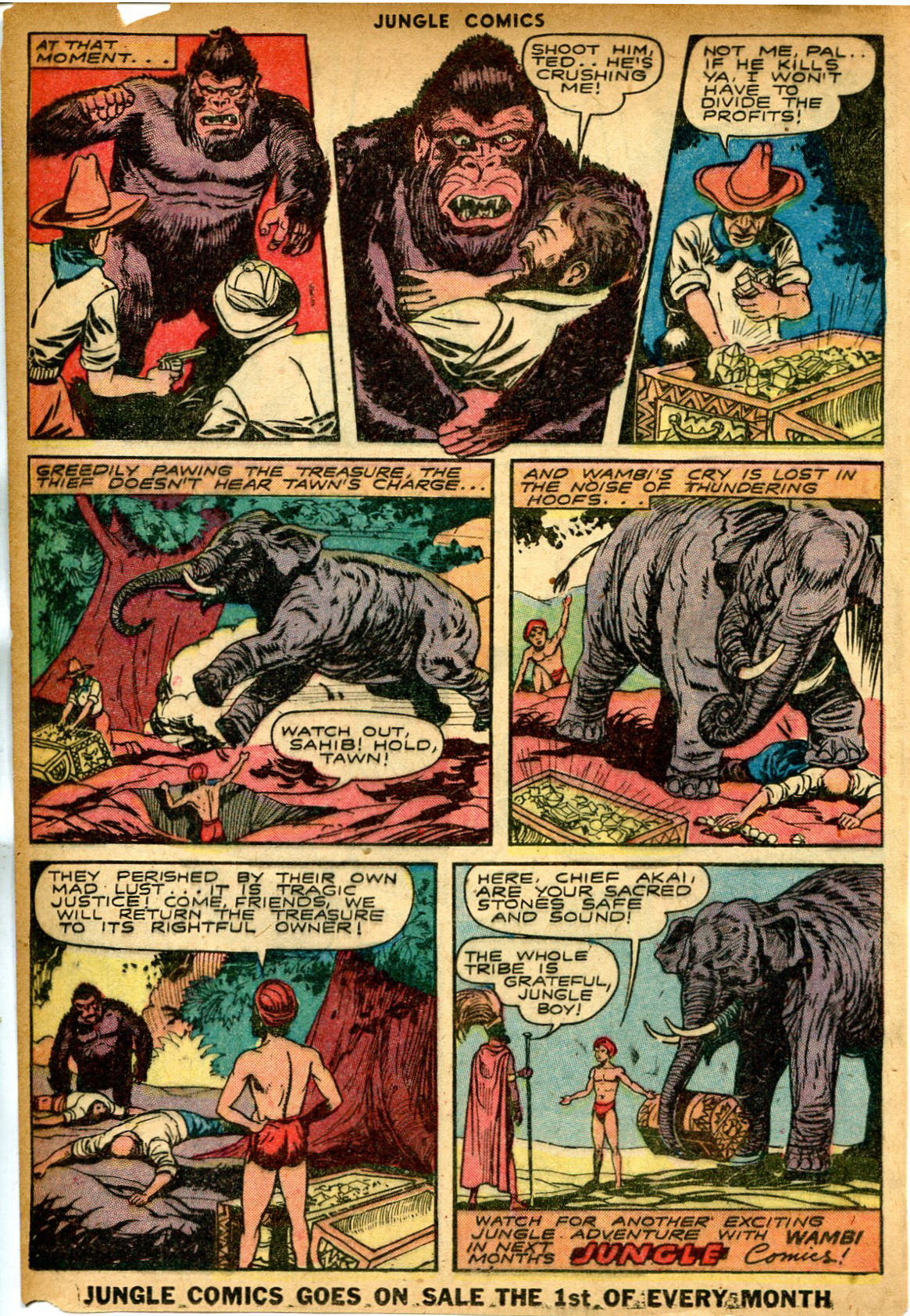 Read online Jungle Comics comic -  Issue #52 - 28