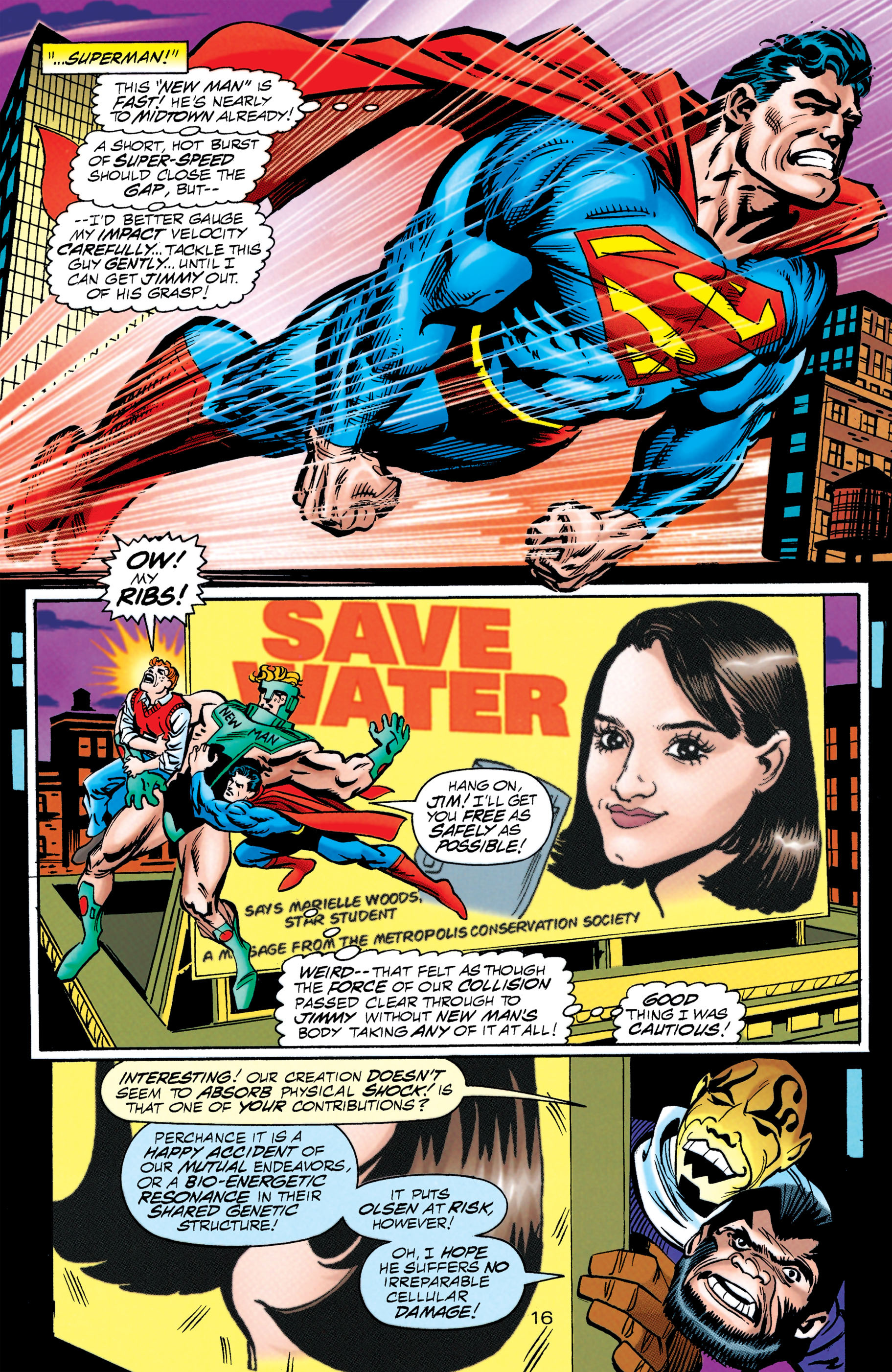 Read online Superman: The Man of Steel (1991) comic -  Issue #85 - 16