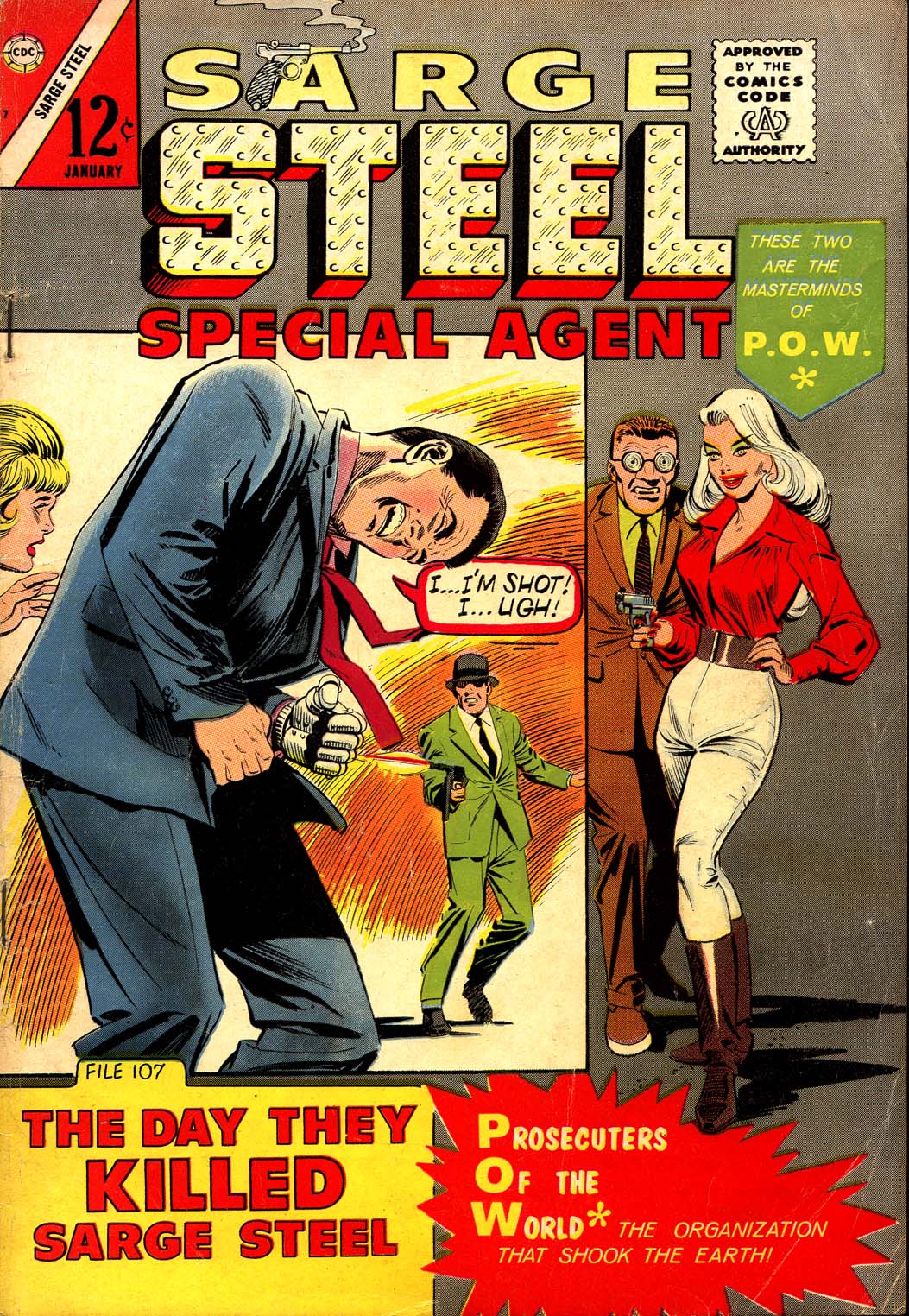 Read online Sarge Steel comic -  Issue #7 - 1