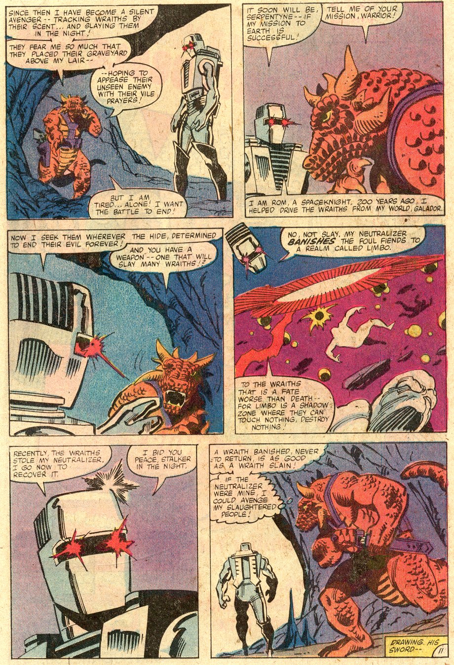 Read online ROM (1979) comic -  Issue #9 - 12