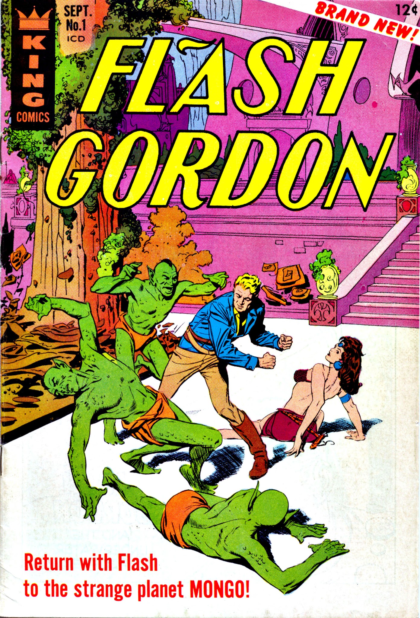 Read online Flash Gordon (1966) comic -  Issue #1 - 1