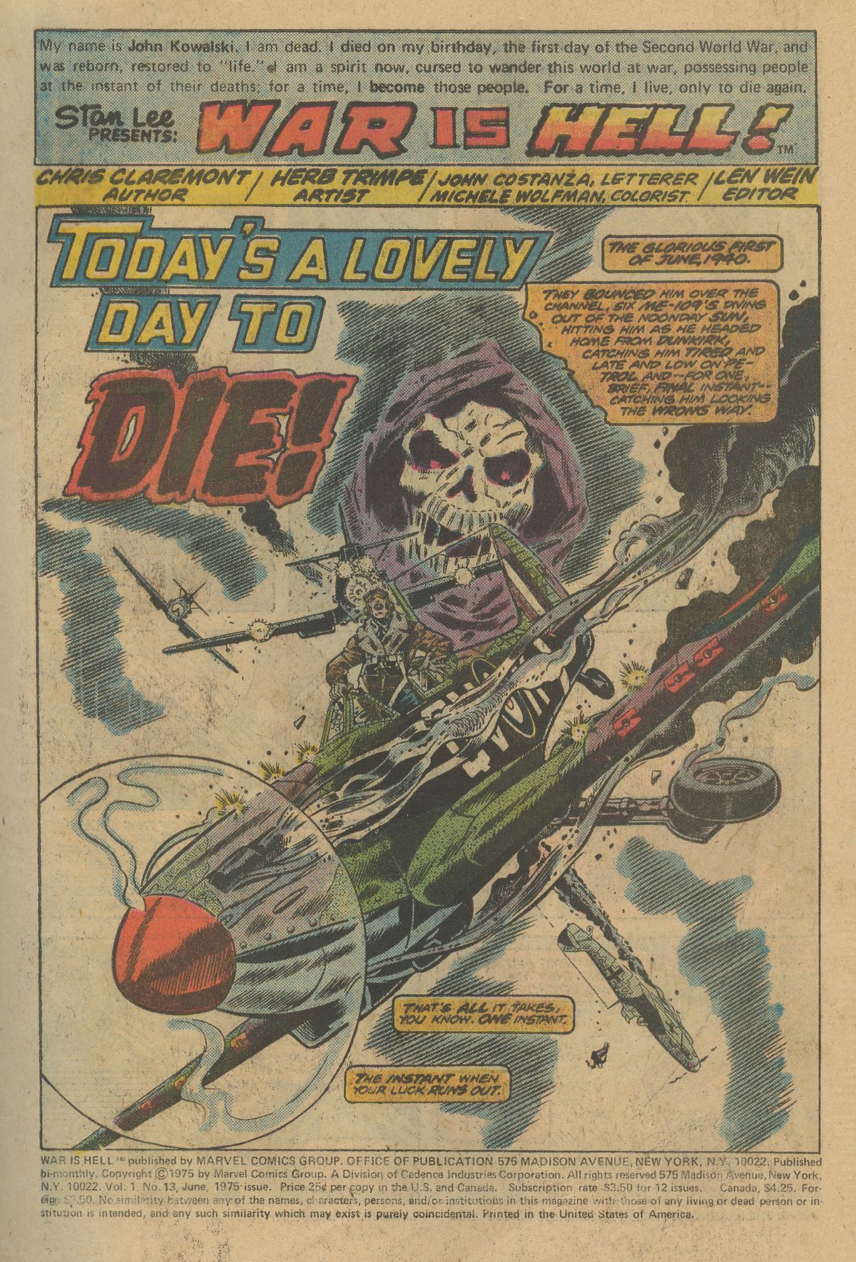 Read online War Is Hell comic -  Issue #13 - 3