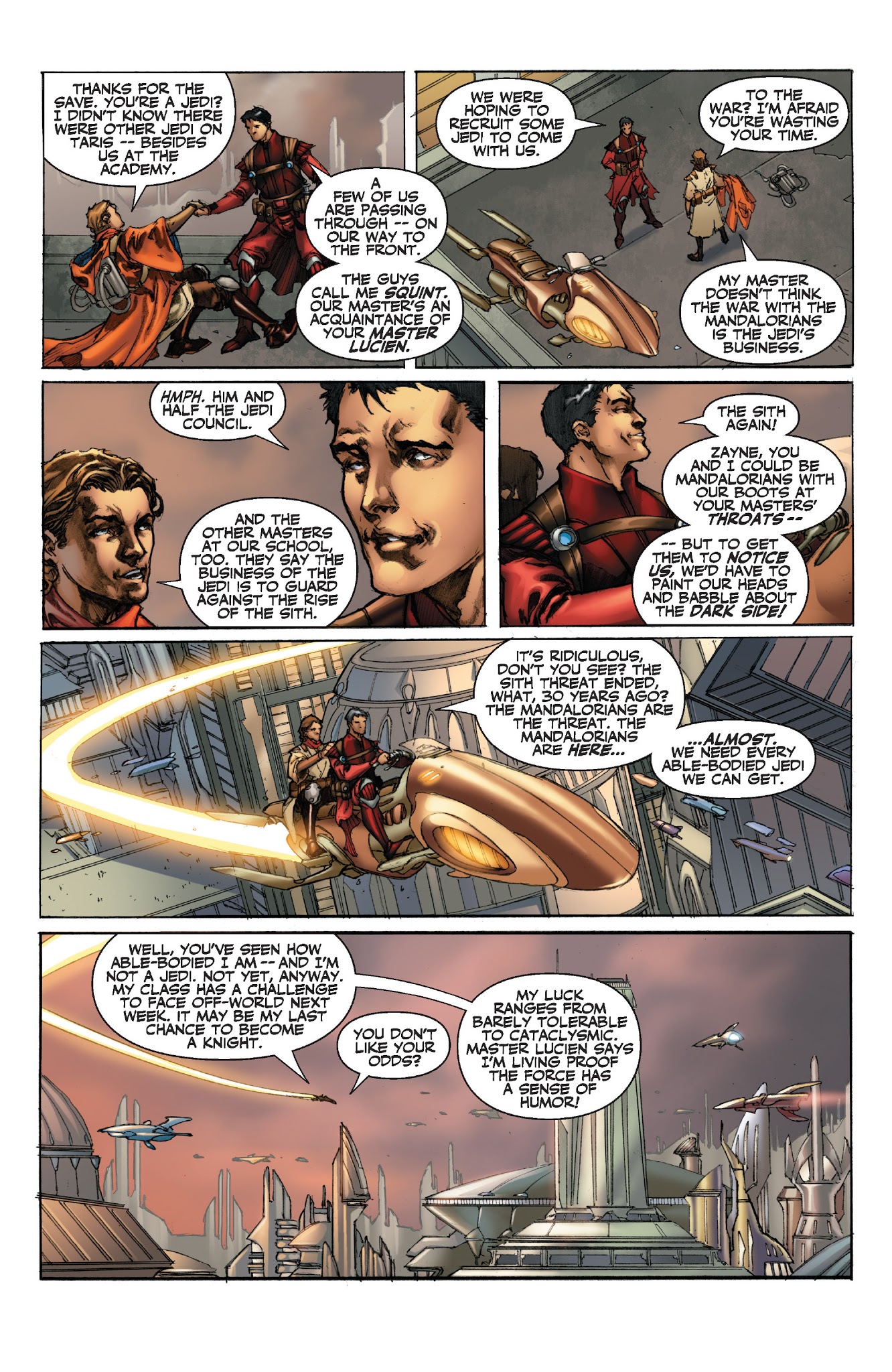 Read online Star Wars Legends: The Old Republic - Epic Collection comic -  Issue # TPB 1 (Part 1) - 14