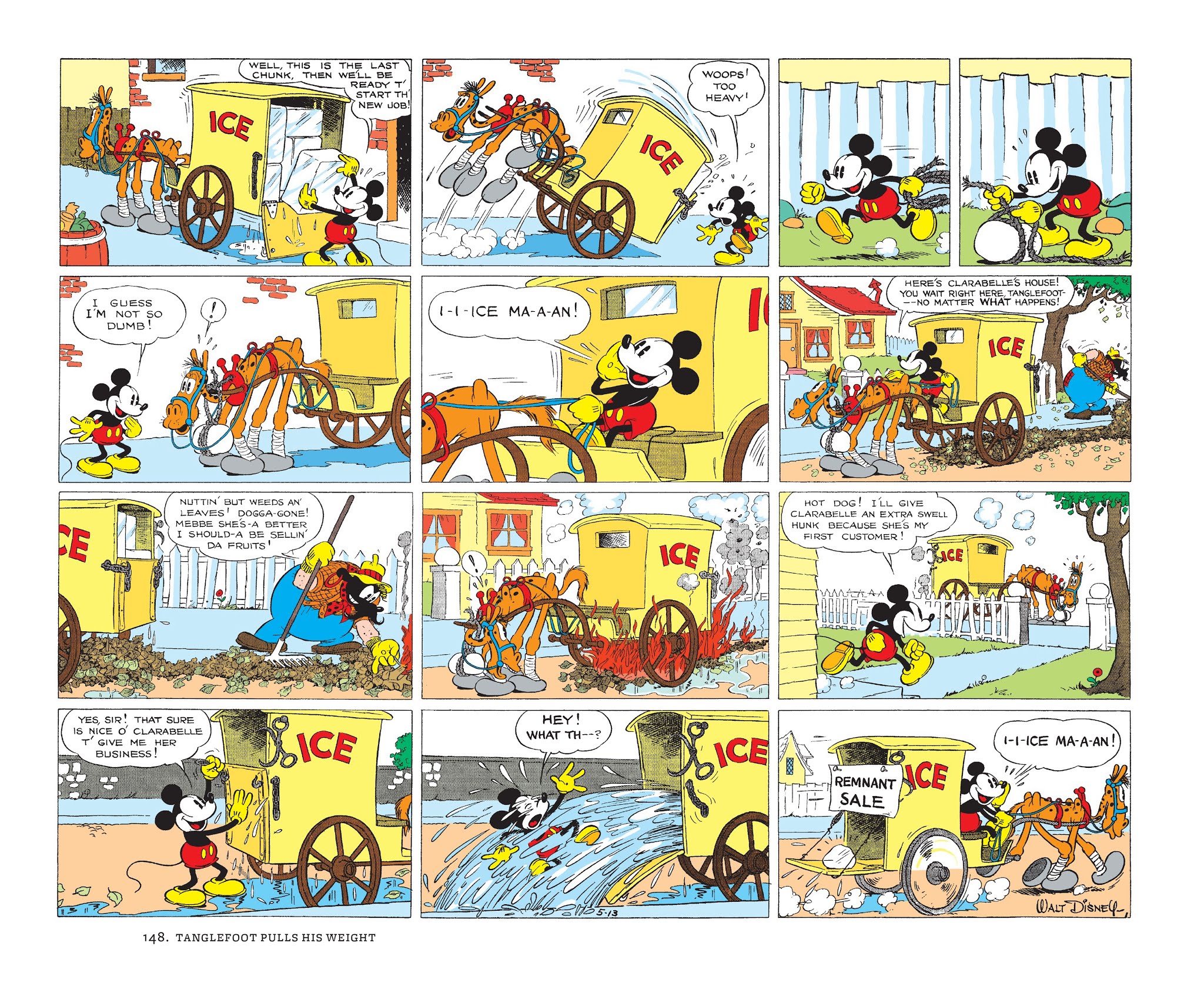 Read online Walt Disney's Mickey Mouse Color Sundays comic -  Issue # TPB 1 (Part 2) - 48