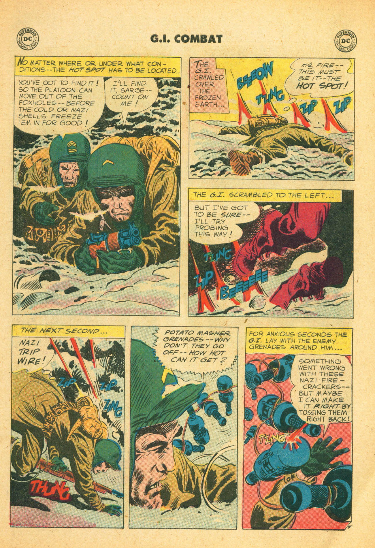 Read online G.I. Combat (1952) comic -  Issue #70 - 7