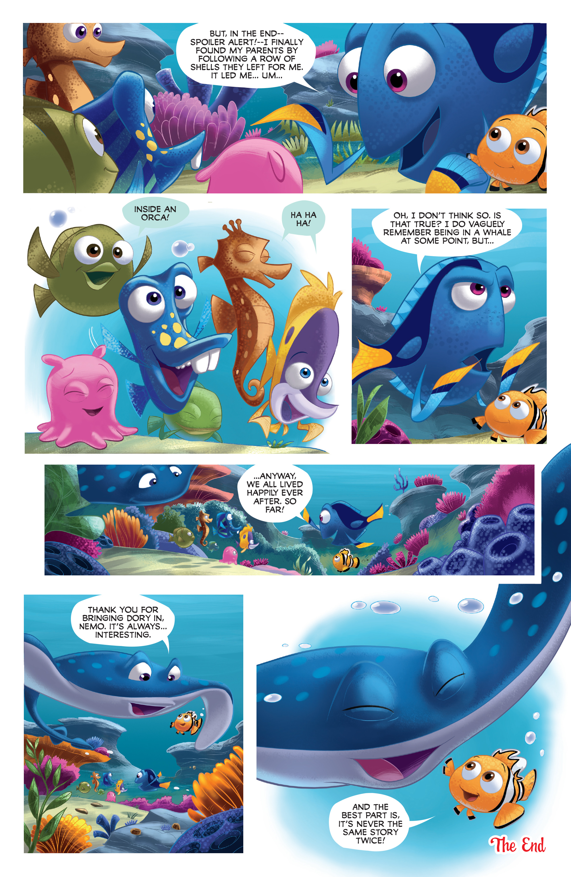 Read online Disney Pixar Finding Dory comic -  Issue #3 - 25