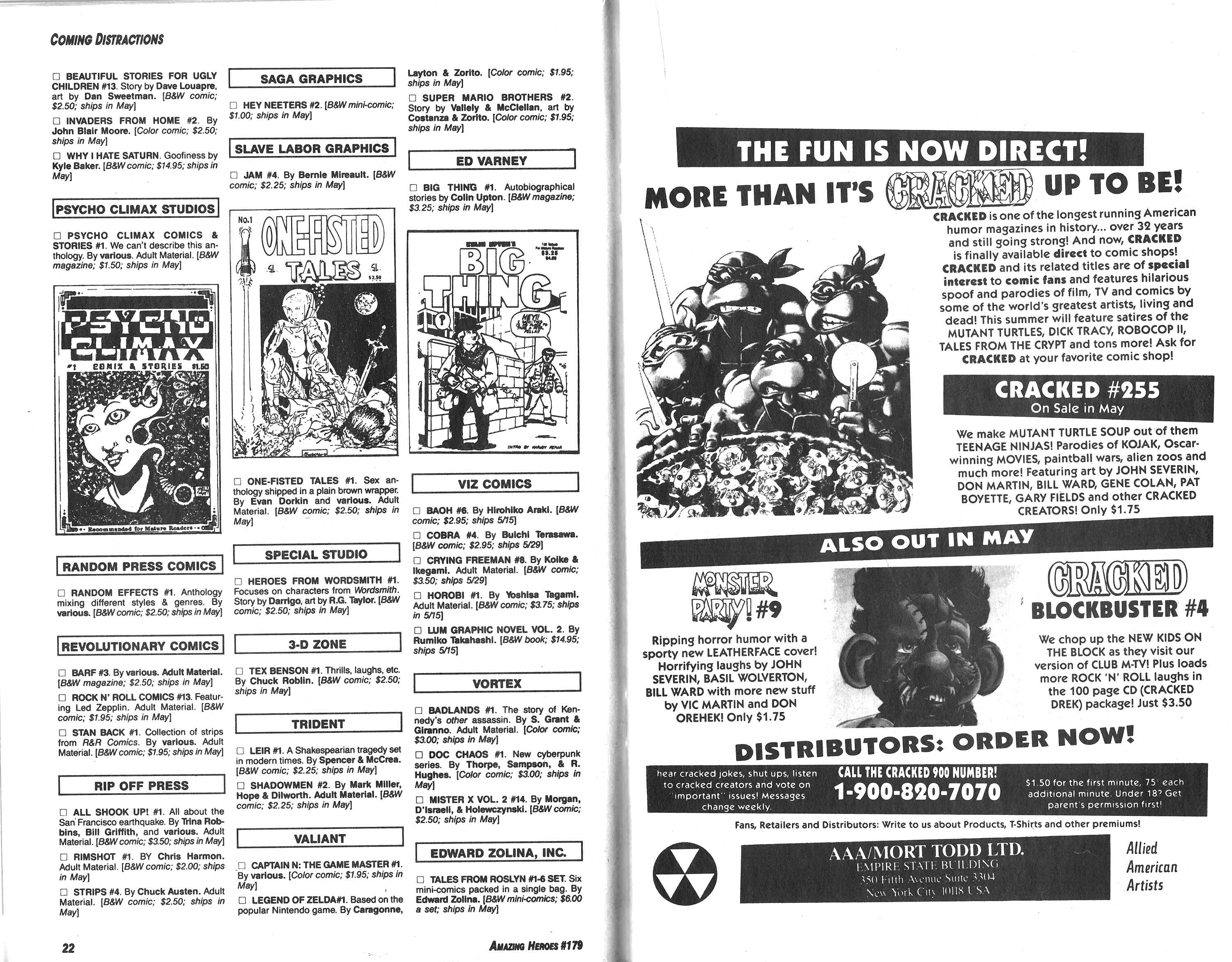 Read online Amazing Heroes comic -  Issue #179 - 12