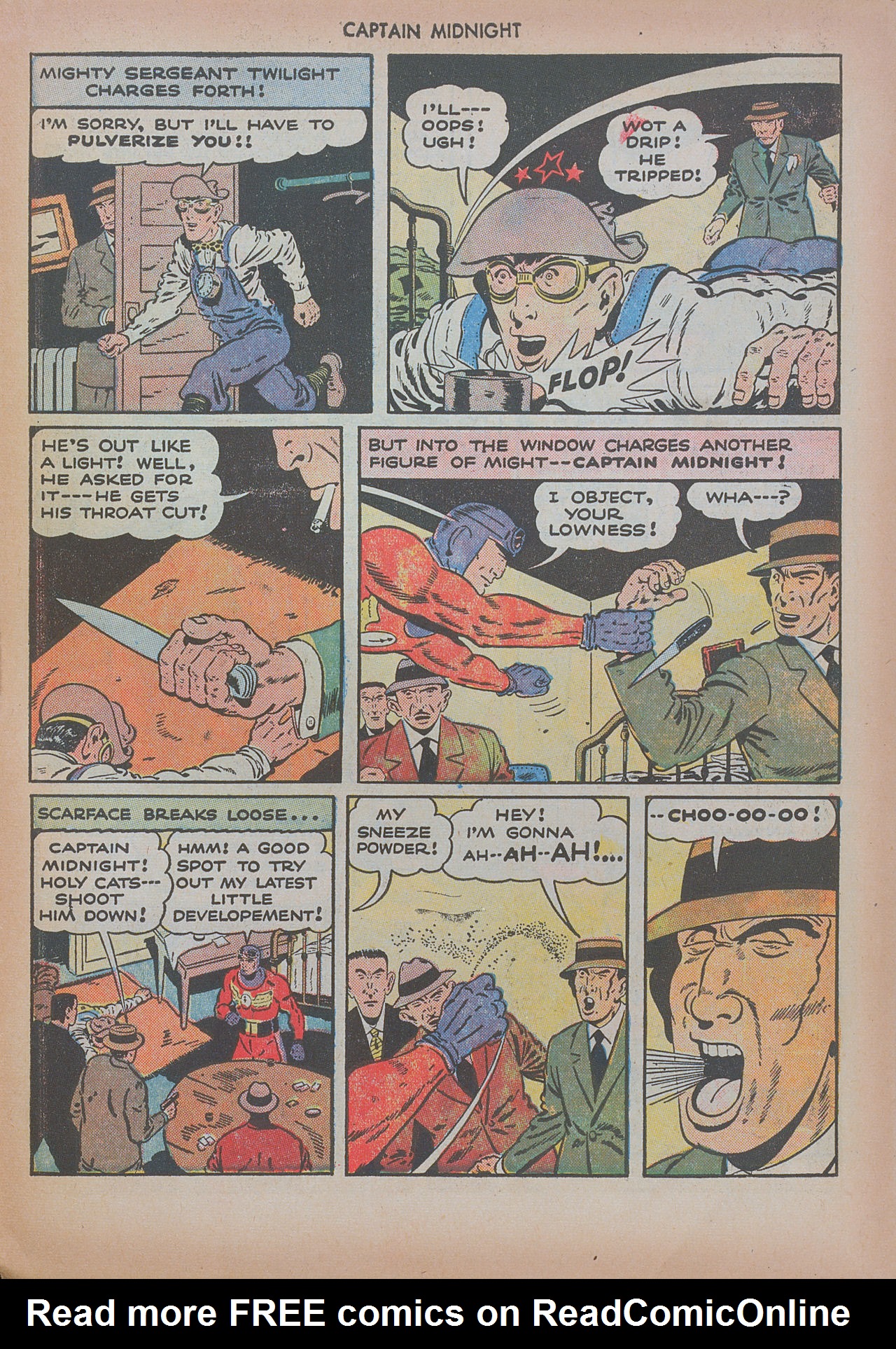 Read online Captain Midnight (1942) comic -  Issue #20 - 31