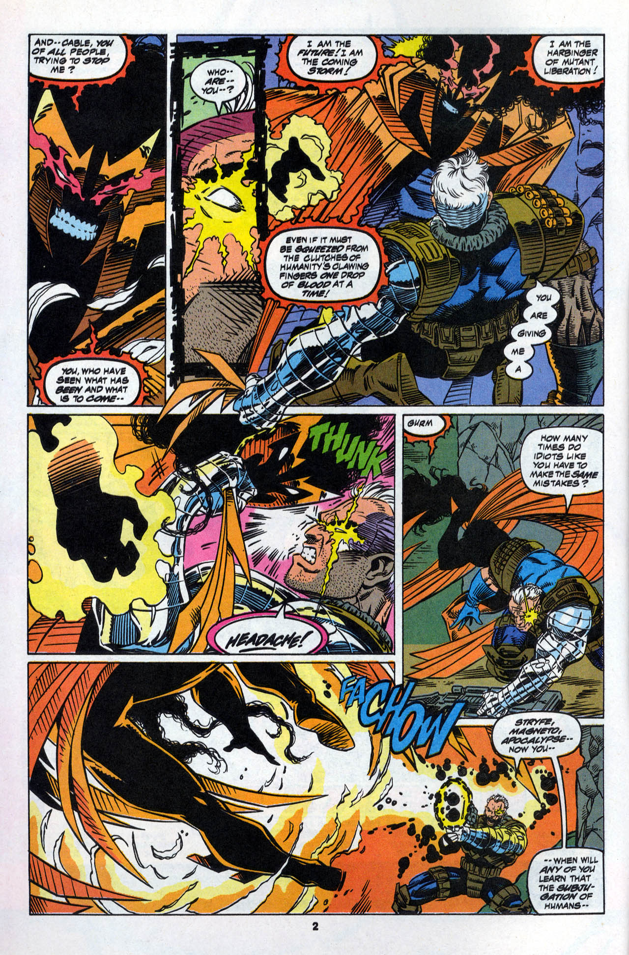 Read online X-Force (1991) comic -  Issue #28 - 4