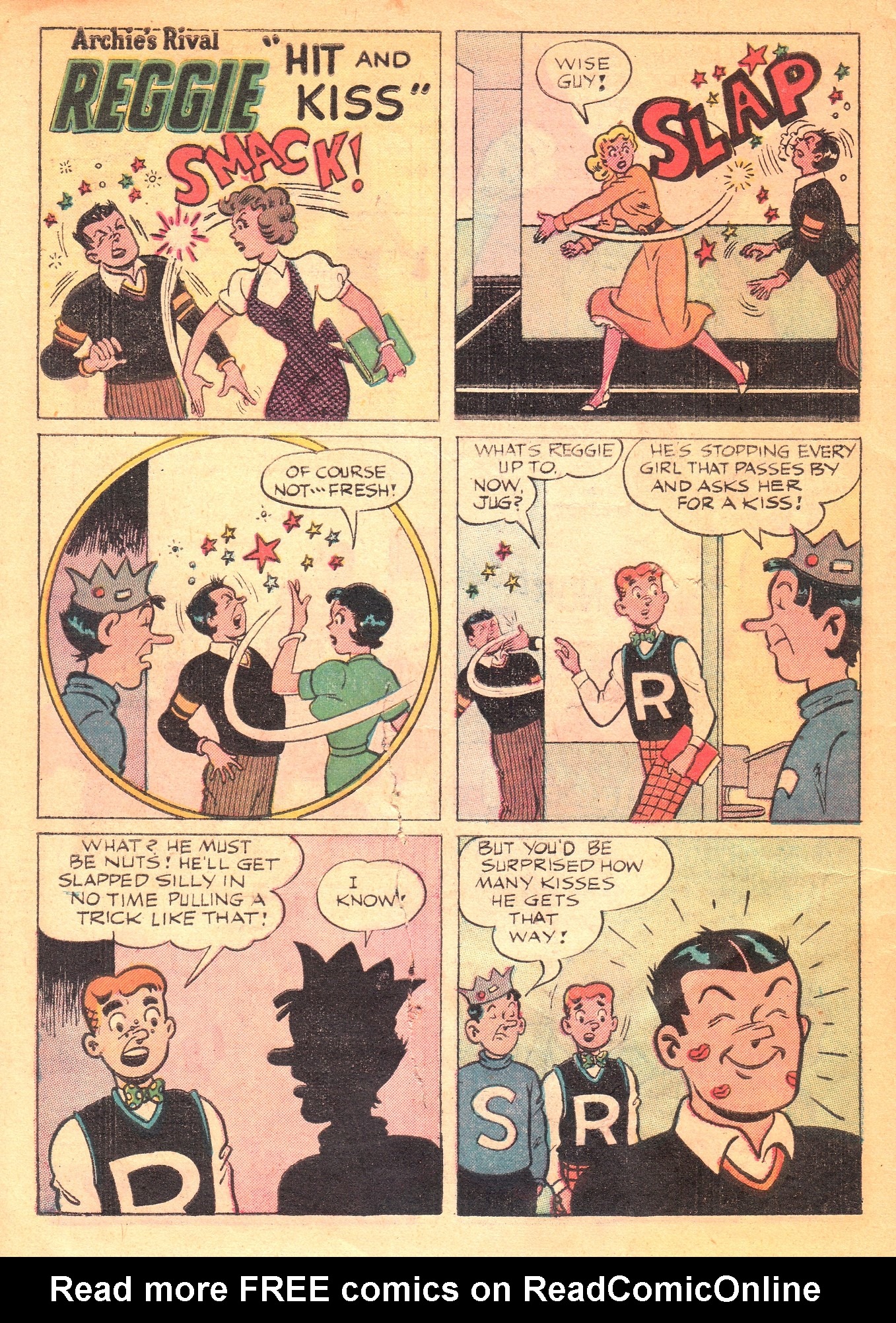 Read online Archie's Rival Reggie comic -  Issue #6 - 32