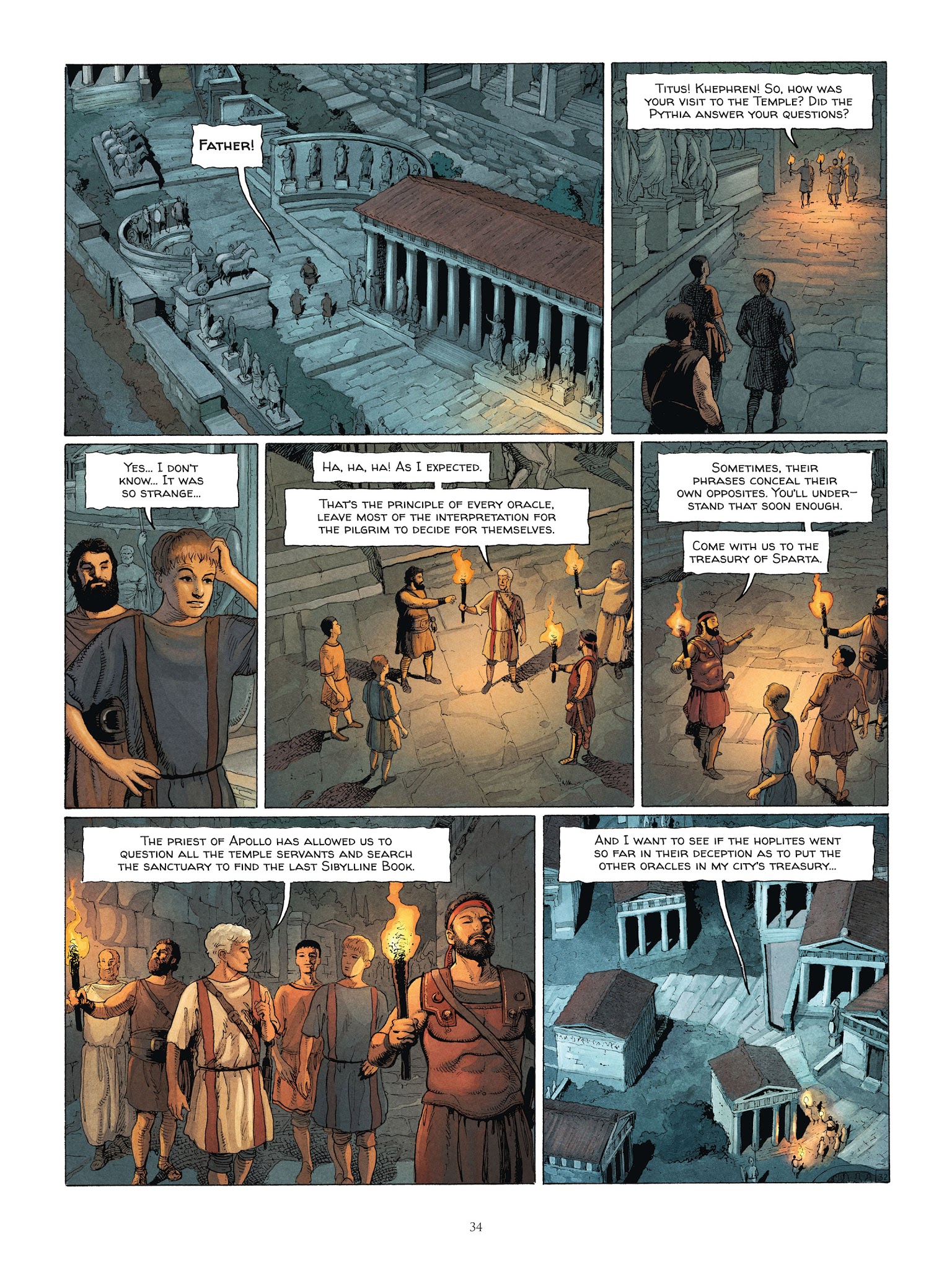 Read online Alix Senator comic -  Issue #4 - 35
