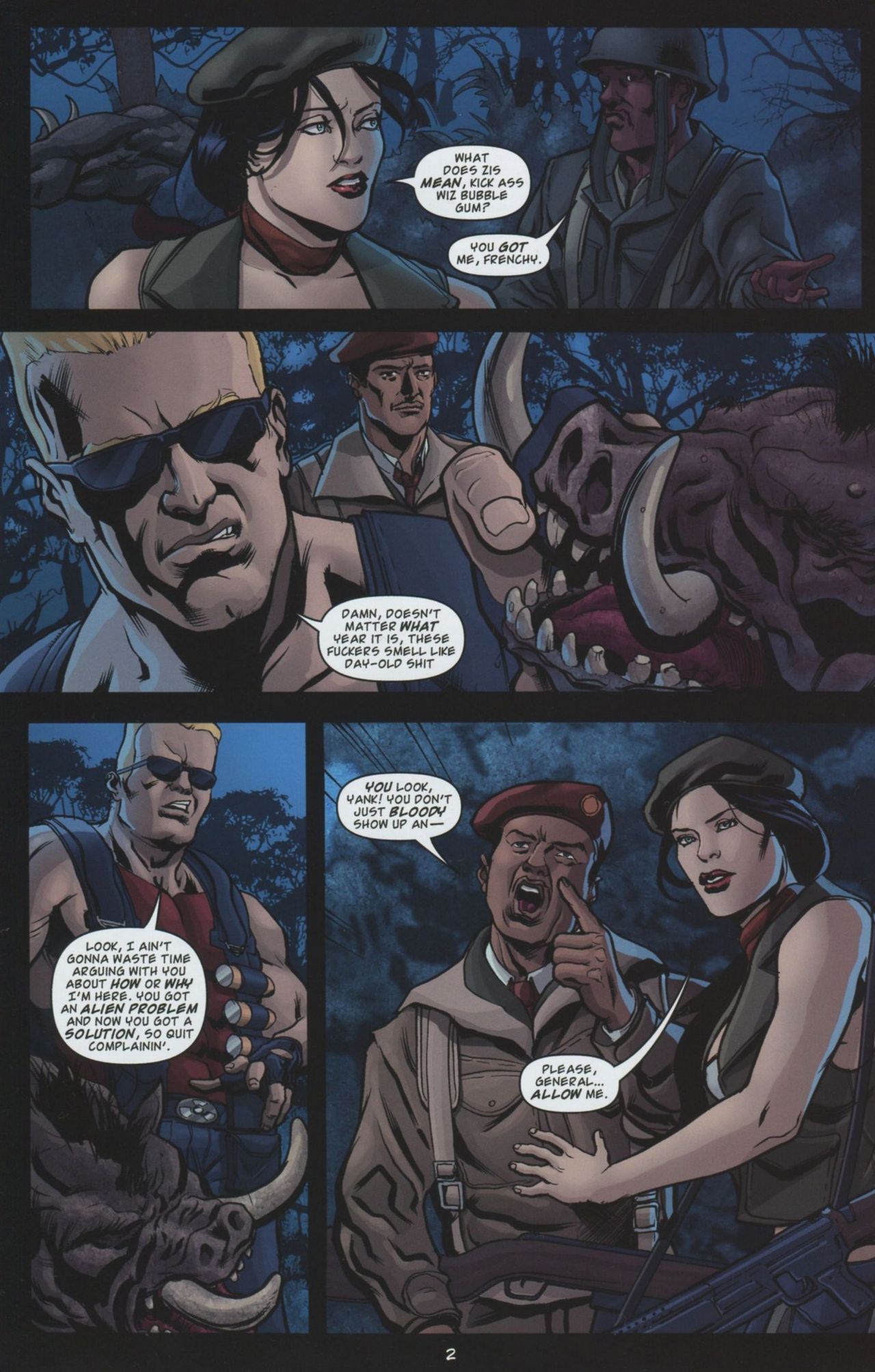Read online Duke Nukem: Glorious Bastard comic -  Issue #2 - 4