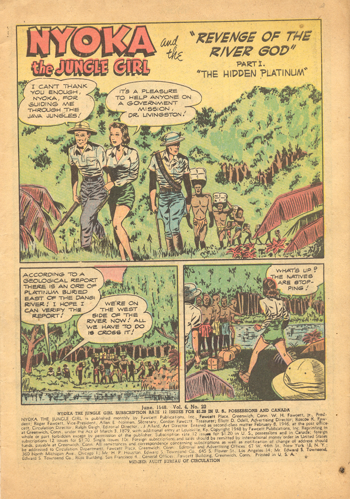 Read online Nyoka the Jungle Girl (1945) comic -  Issue #20 - 3