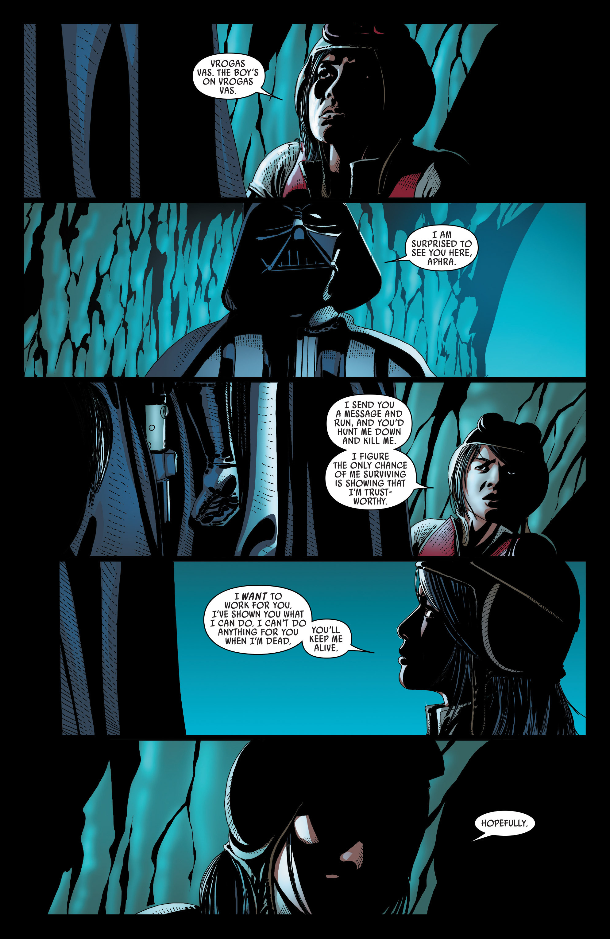 Read online Darth Vader comic -  Issue #12 - 18