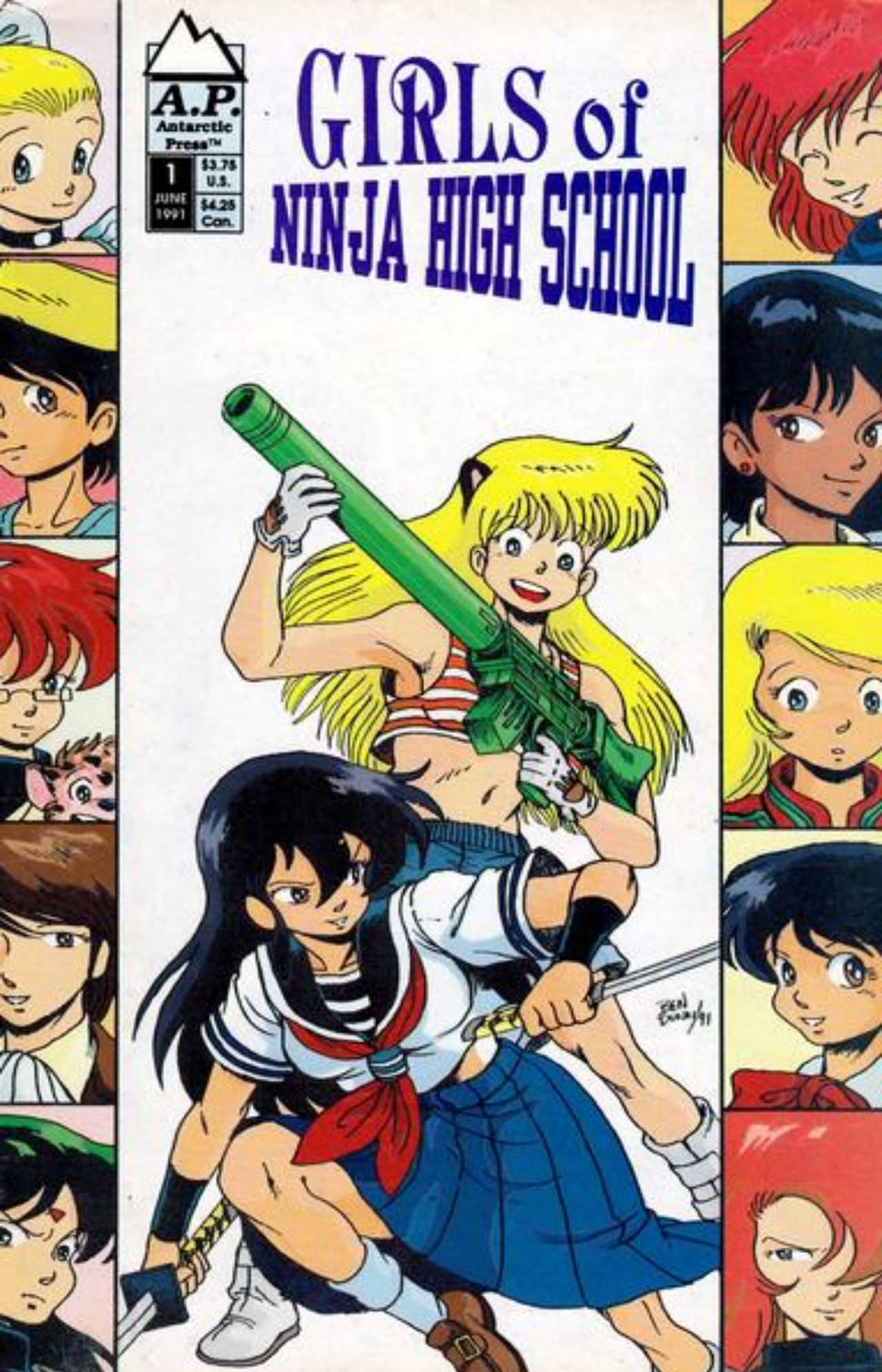 Read online Girls of Ninja High School comic -  Issue #1 - 1