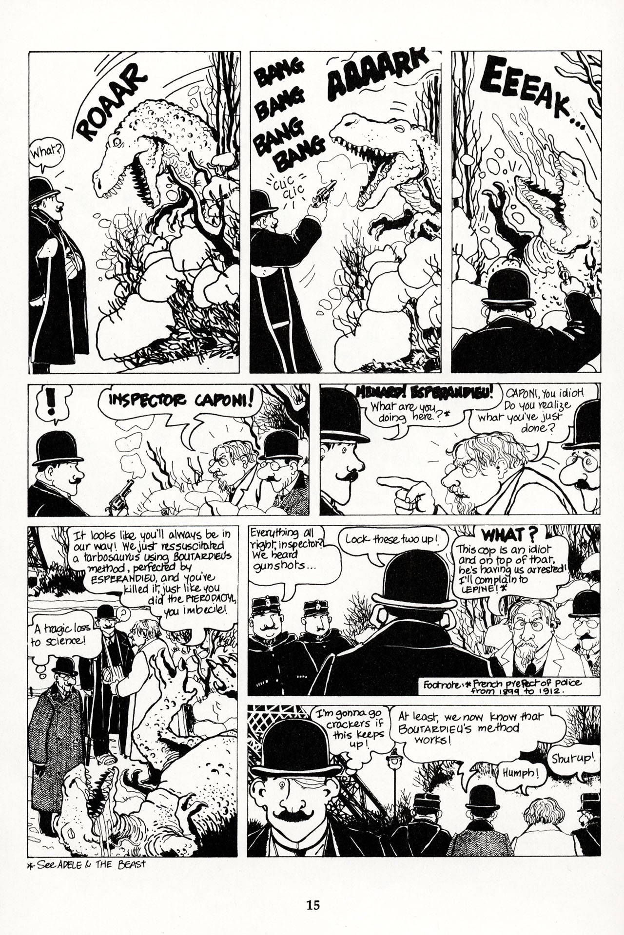 Read online The Extraordinary Adventures of Adele Blanc-Sec comic -  Issue #2 - 46