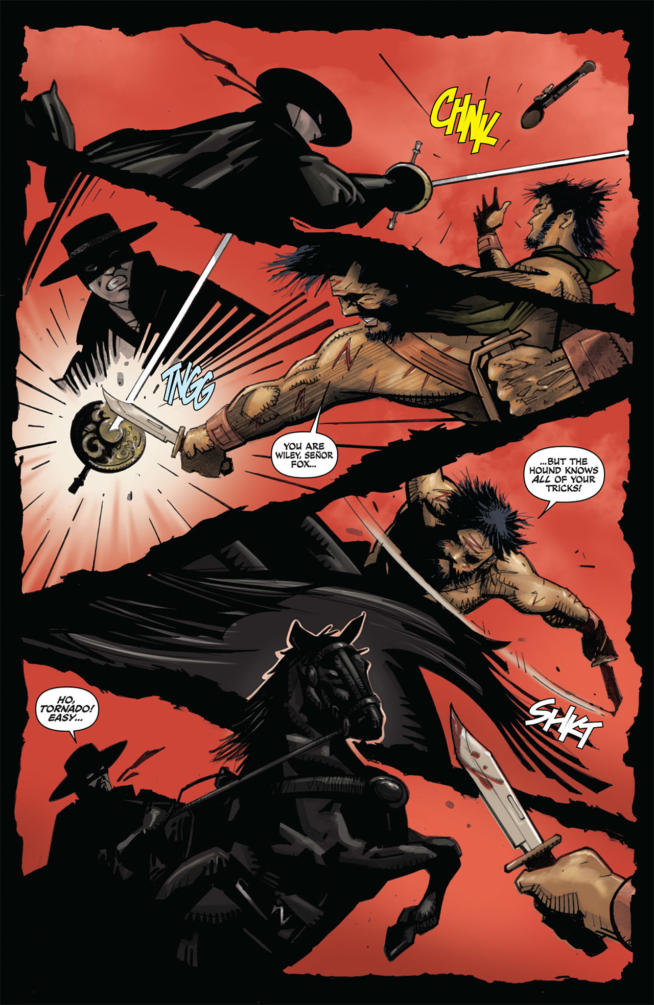 Read online Zorro Rides Again comic -  Issue #8 - 12