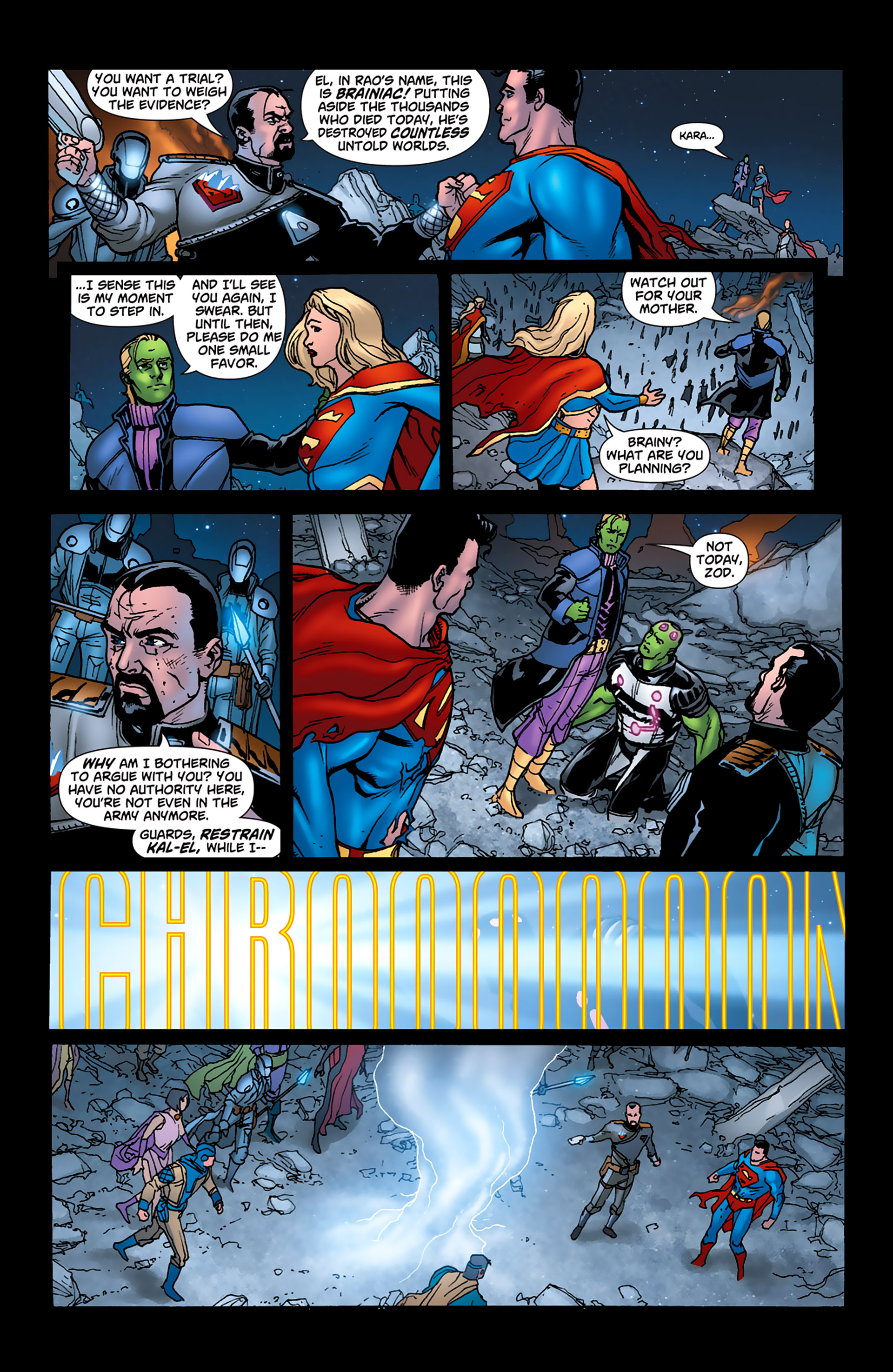 Read online Superman: Last Stand of New Krypton comic -  Issue #3 - 20