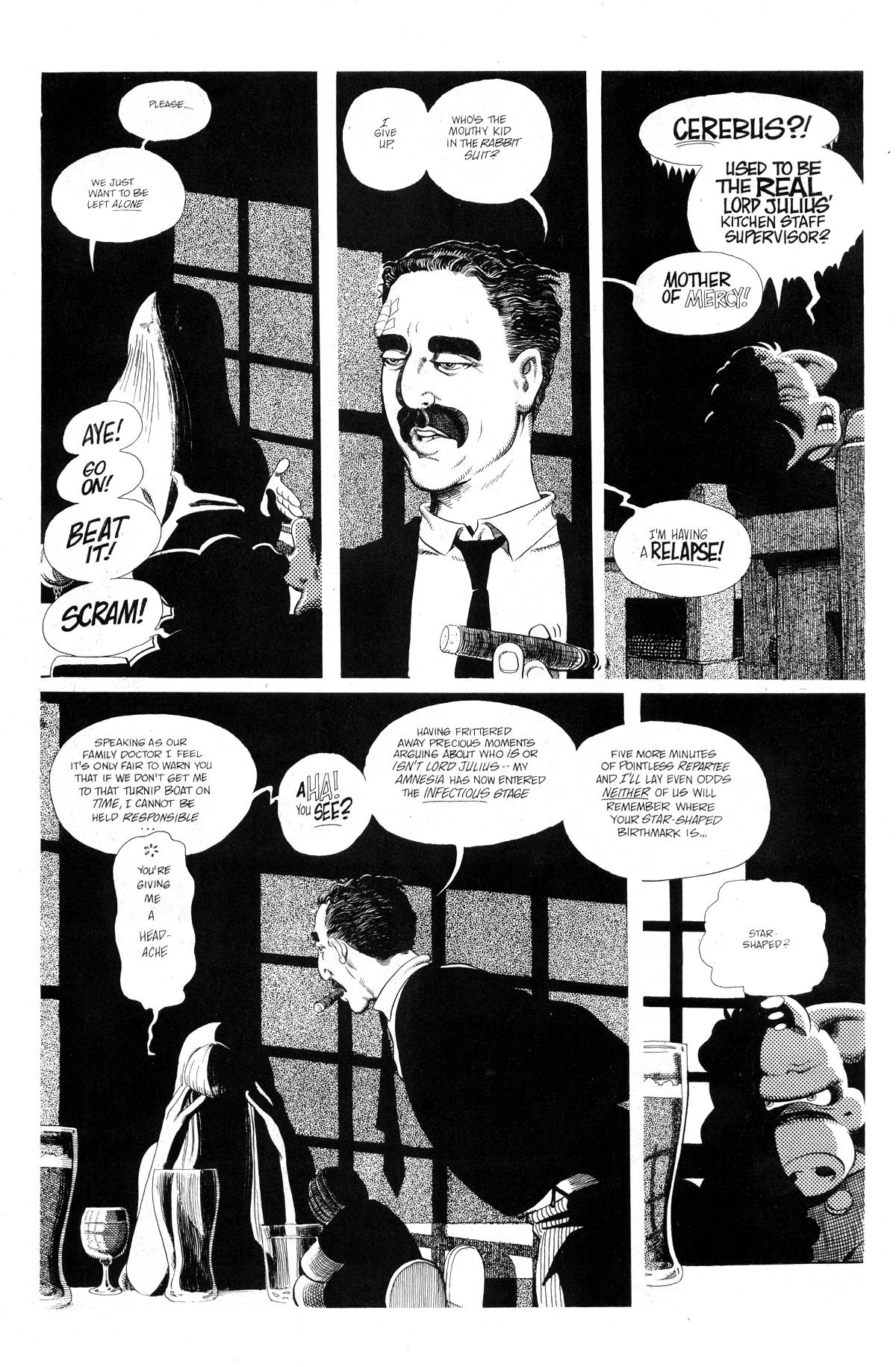 Read online Cerebus comic -  Issue #233 - 9