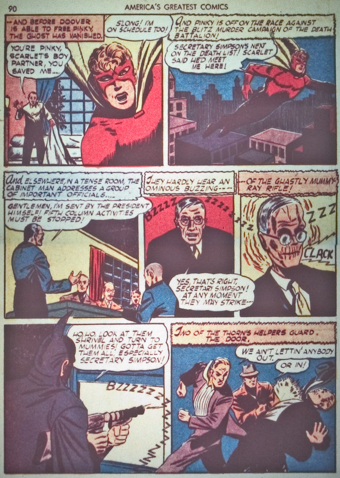 Read online America's Greatest Comics comic -  Issue #1 - 93
