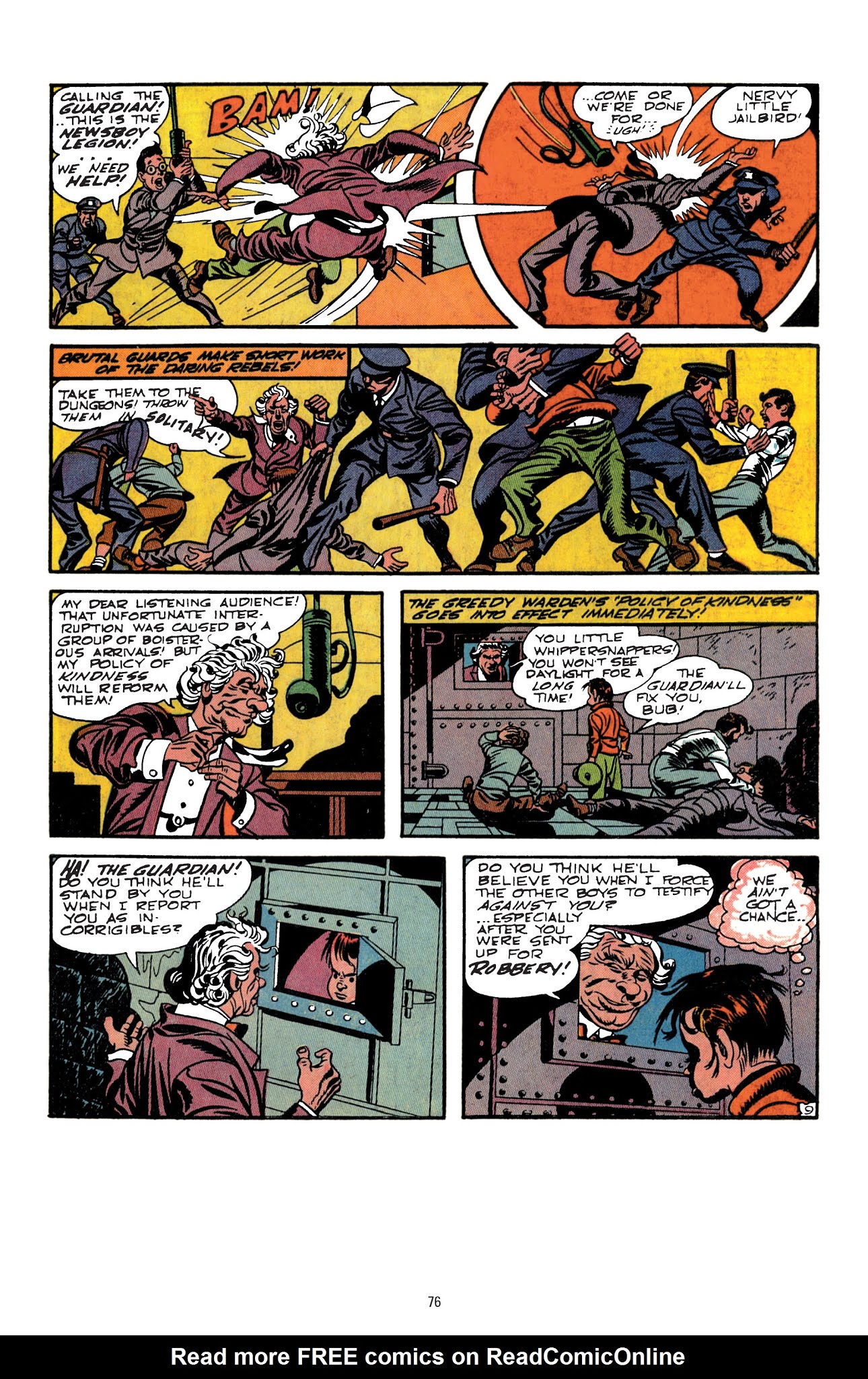 Read online The Newsboy Legion by Joe Simon and Jack Kirby comic -  Issue # TPB 1 (Part 1) - 73