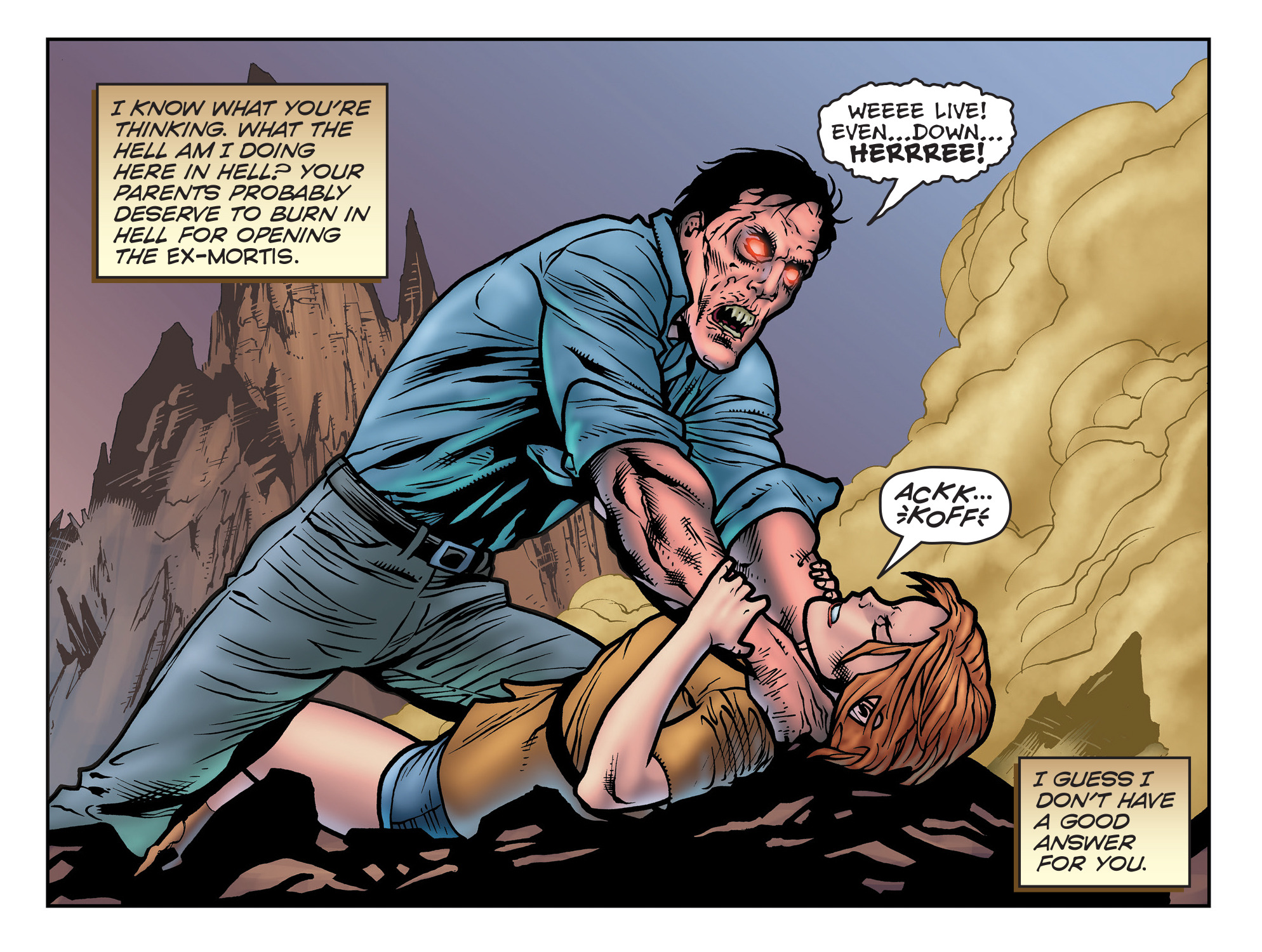 Read online Evil Dead 2: Beyond Dead By Dawn comic -  Issue #5 - 4