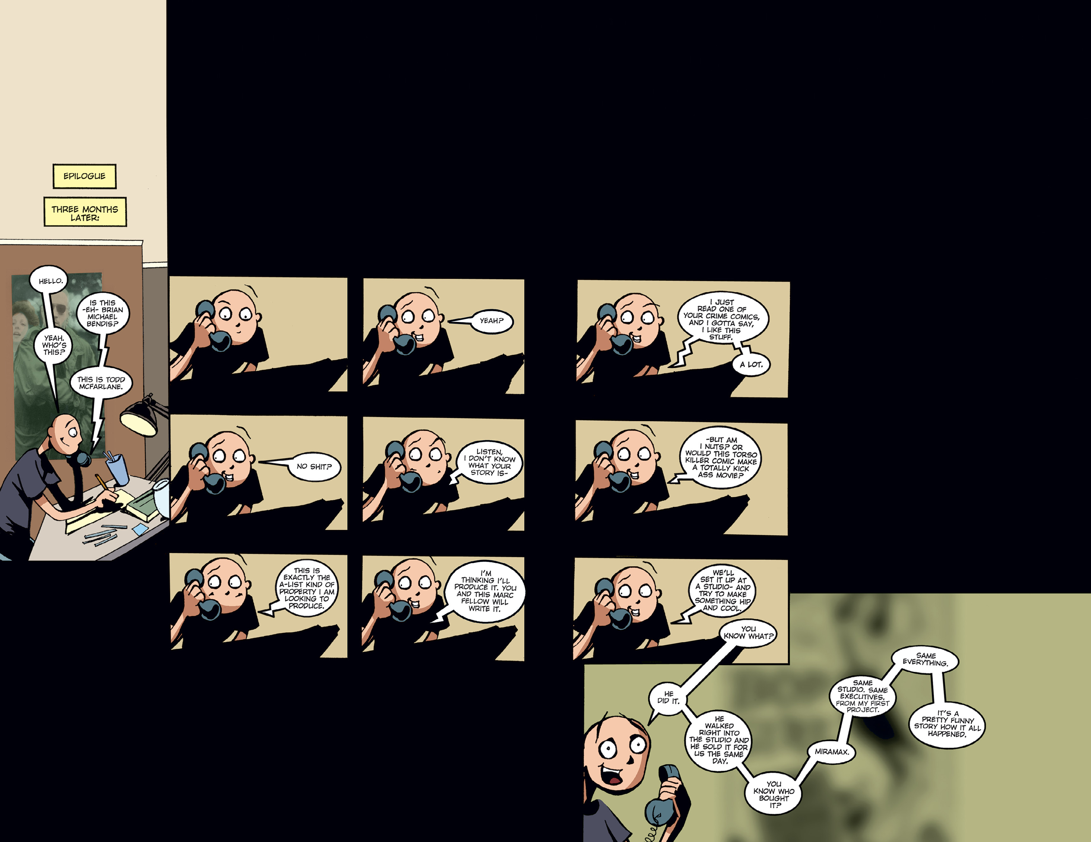 Read online Fortune & Glory: A True Hollywood Comic Book Story comic -  Issue # TPB - 112