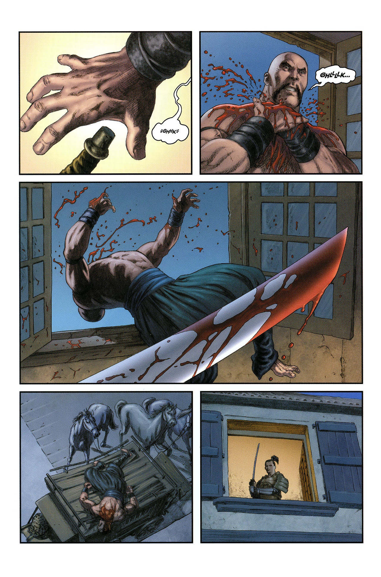 Read online Samurai: Heaven and Earth (2006) comic -  Issue #1 - 14