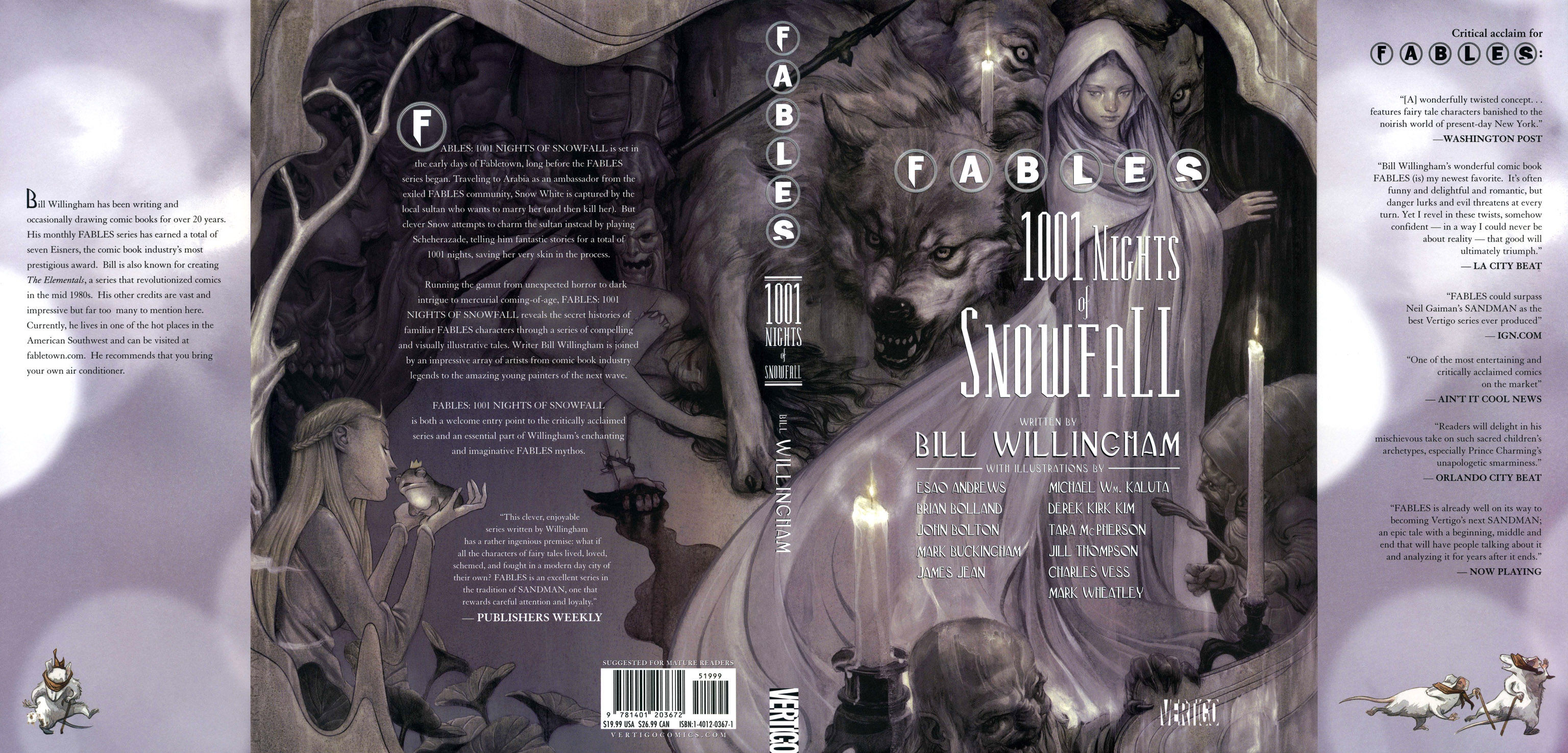 Read online Fables: 1001 Nights of Snowfall comic -  Issue # Full - 1