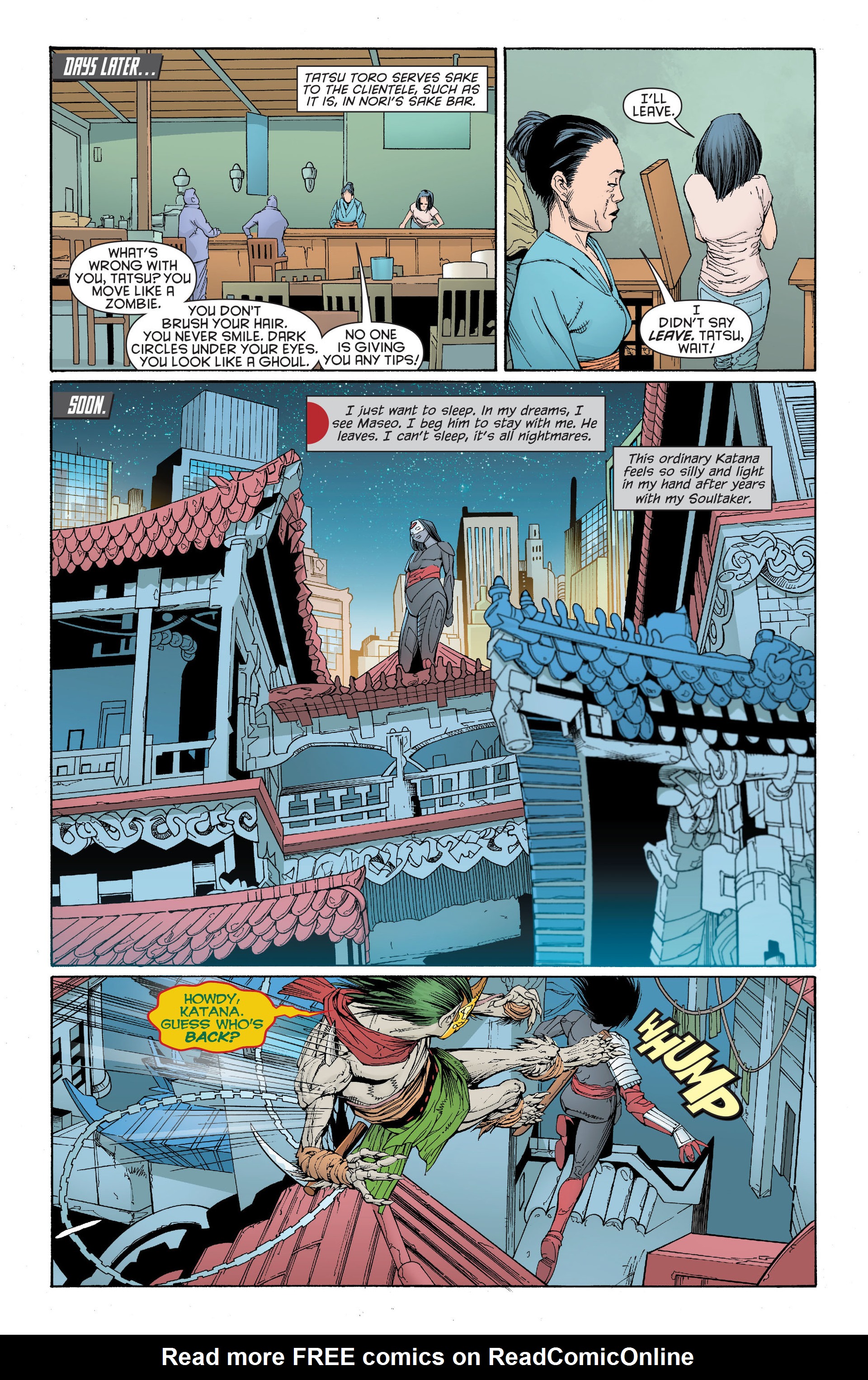 Read online Katana comic -  Issue #4 - 15