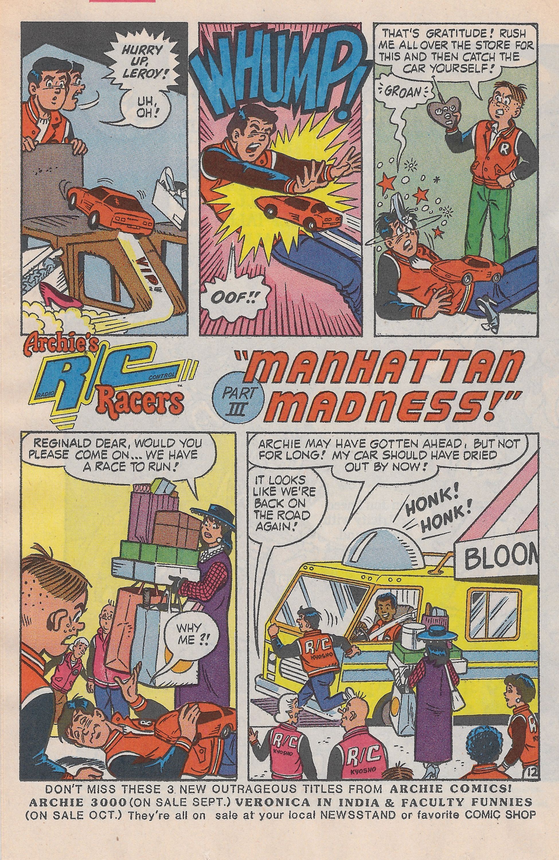 Read online Archie's R/C Racers comic -  Issue #2 - 20