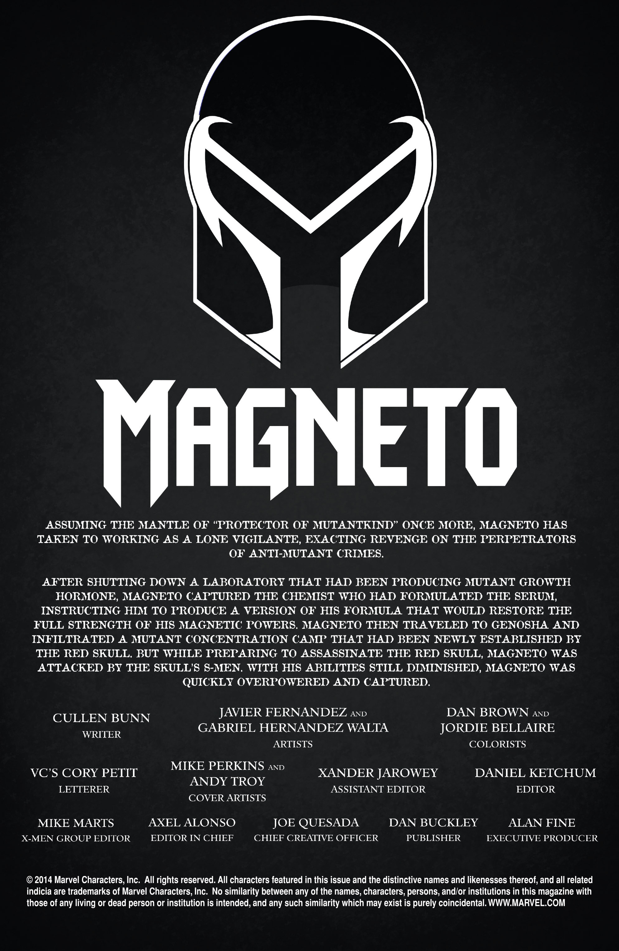 Read online Magneto comic -  Issue #10 - 2