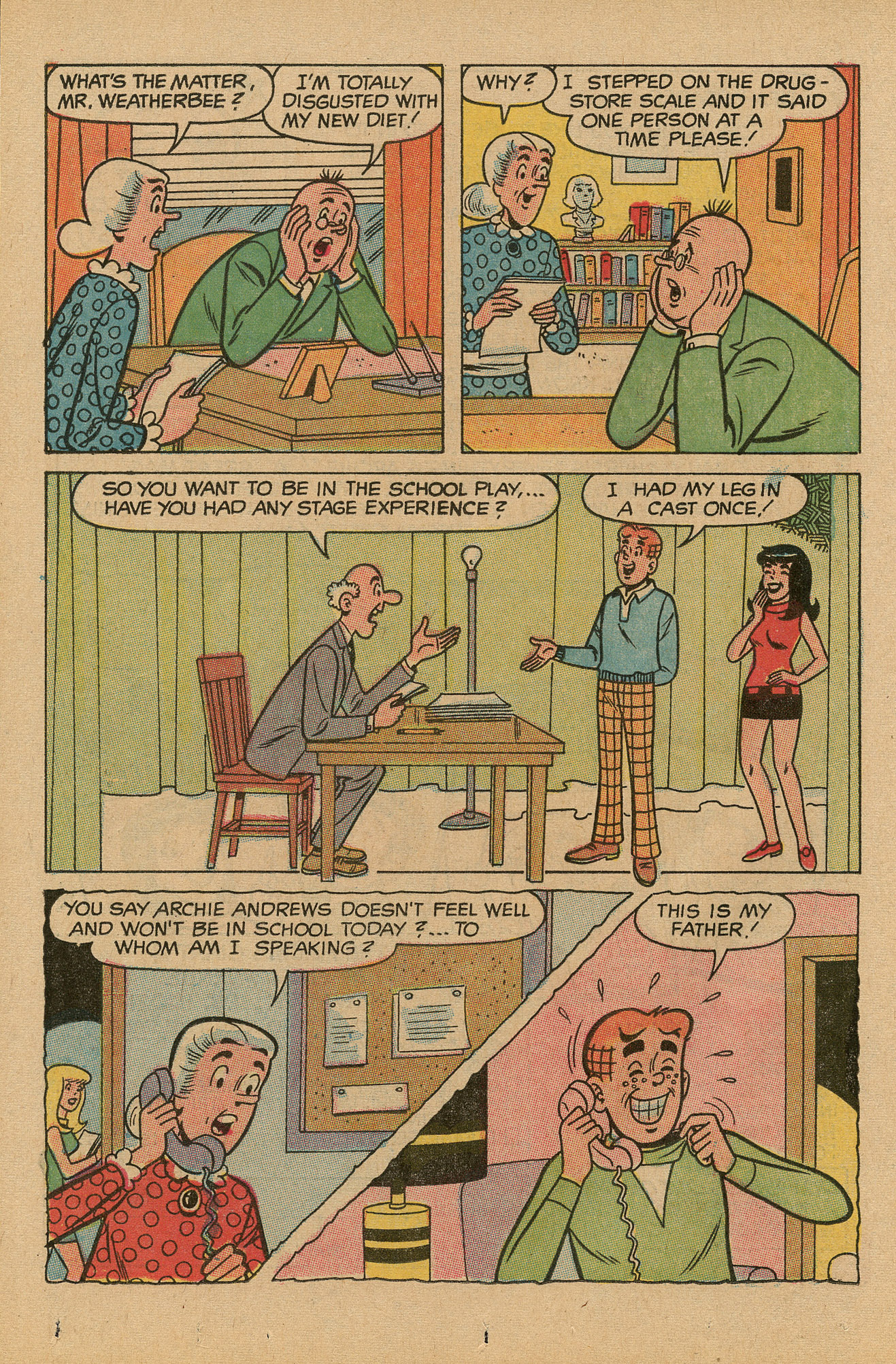 Read online Archie's TV Laugh-Out comic -  Issue #1 - 50