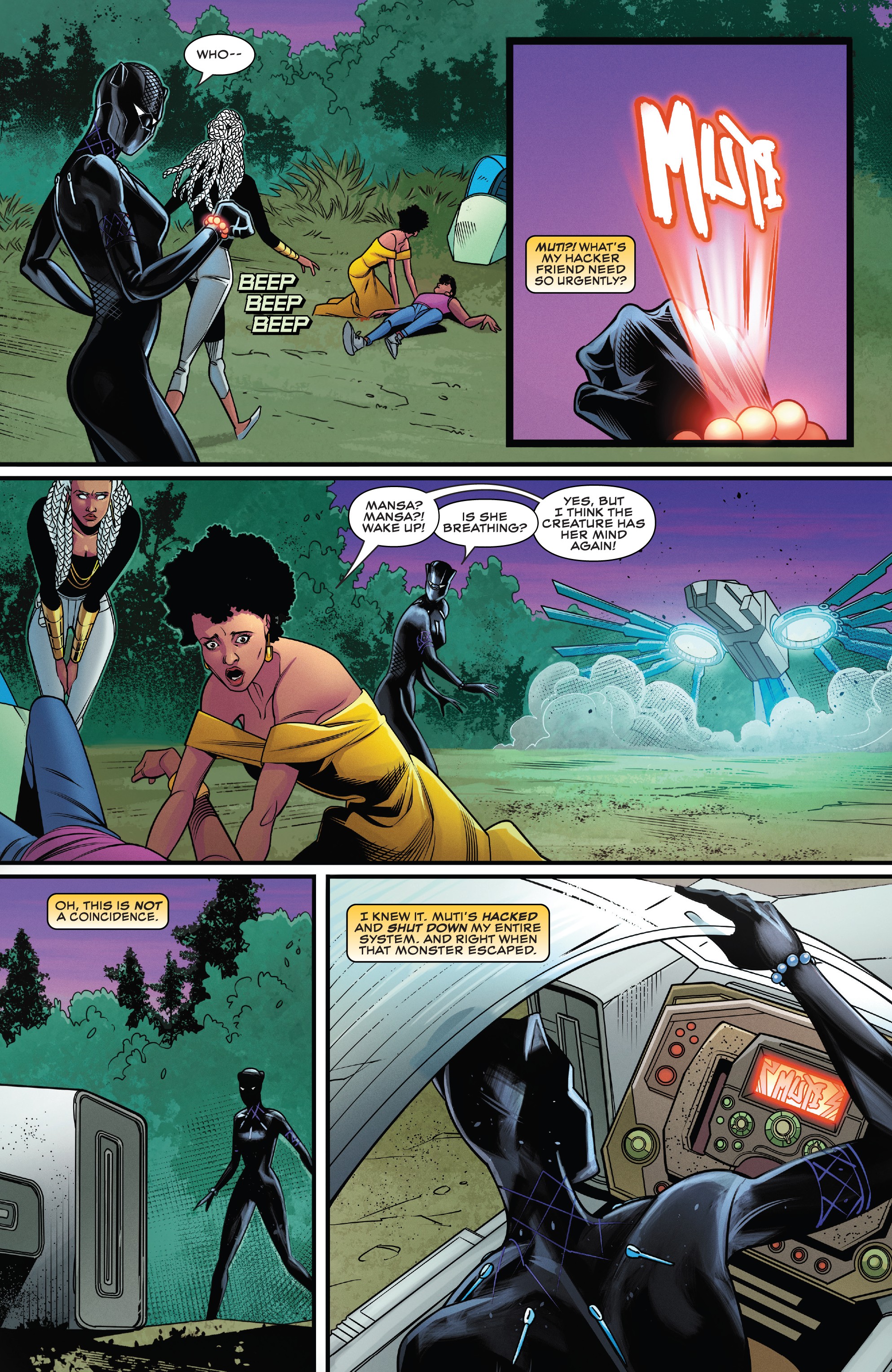 Read online Shuri comic -  Issue #8 - 22