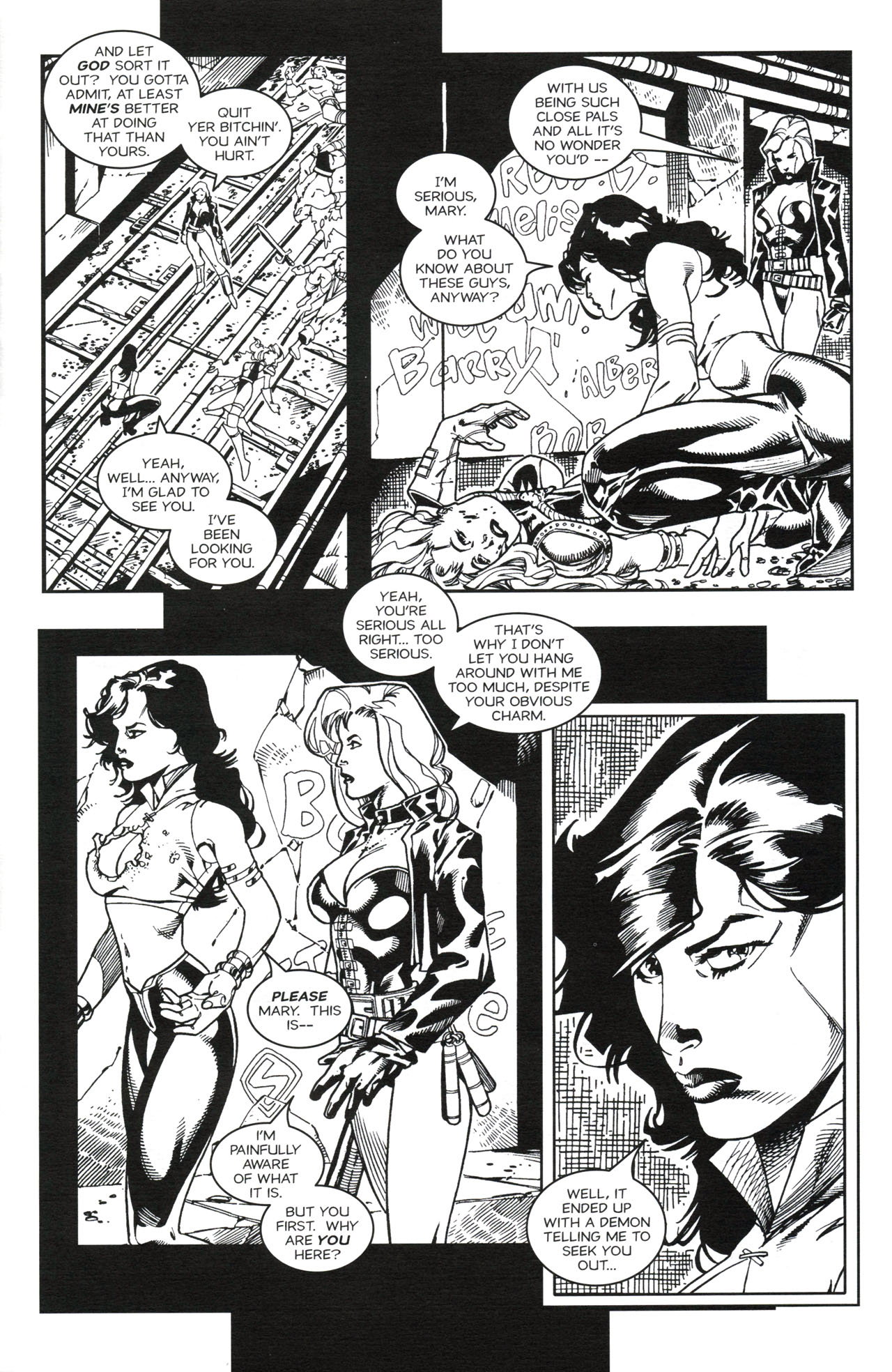 Read online Pandora/Shotgun Mary comic -  Issue # Full - 6