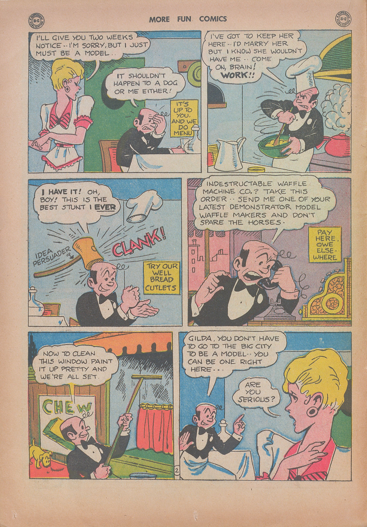 Read online More Fun Comics comic -  Issue #112 - 16