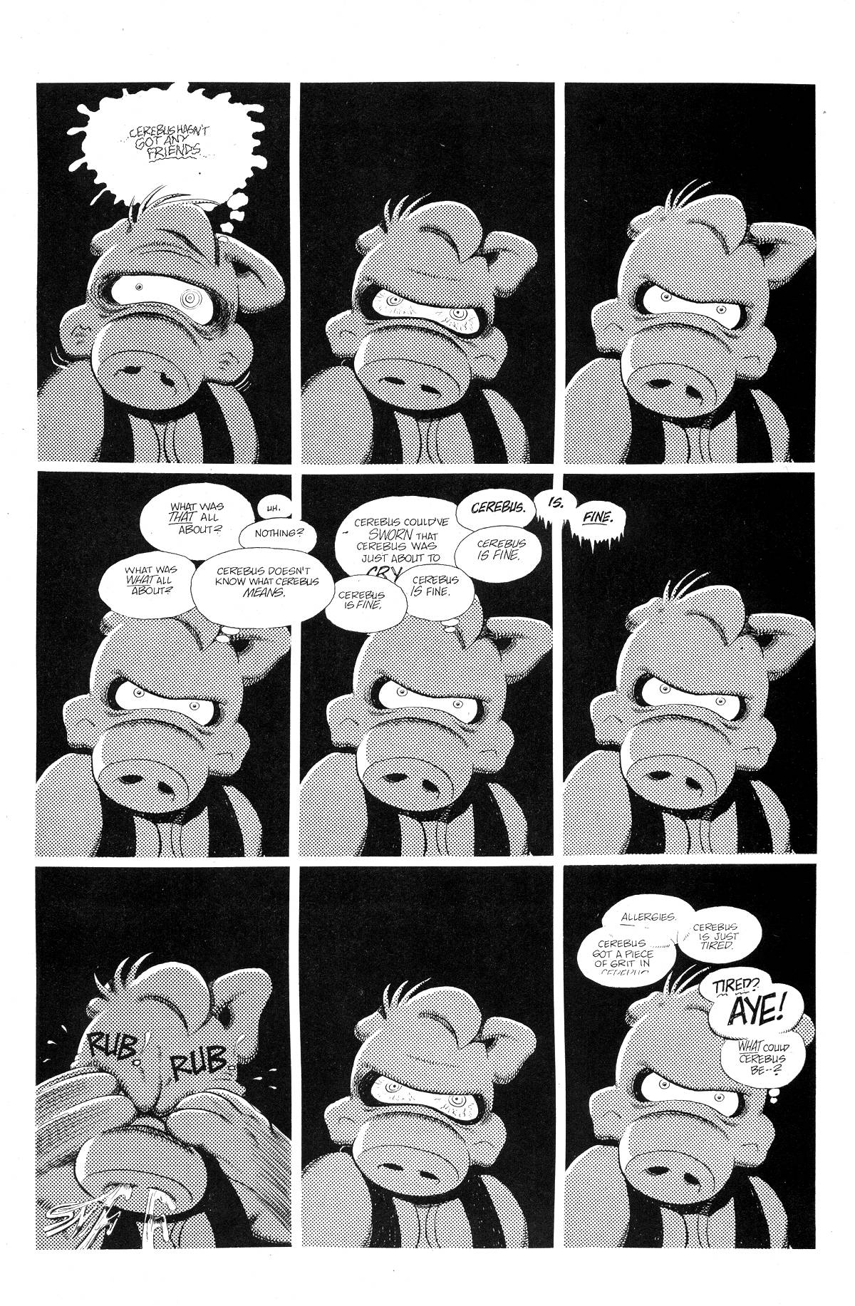 Read online Cerebus comic -  Issue #214 - 13