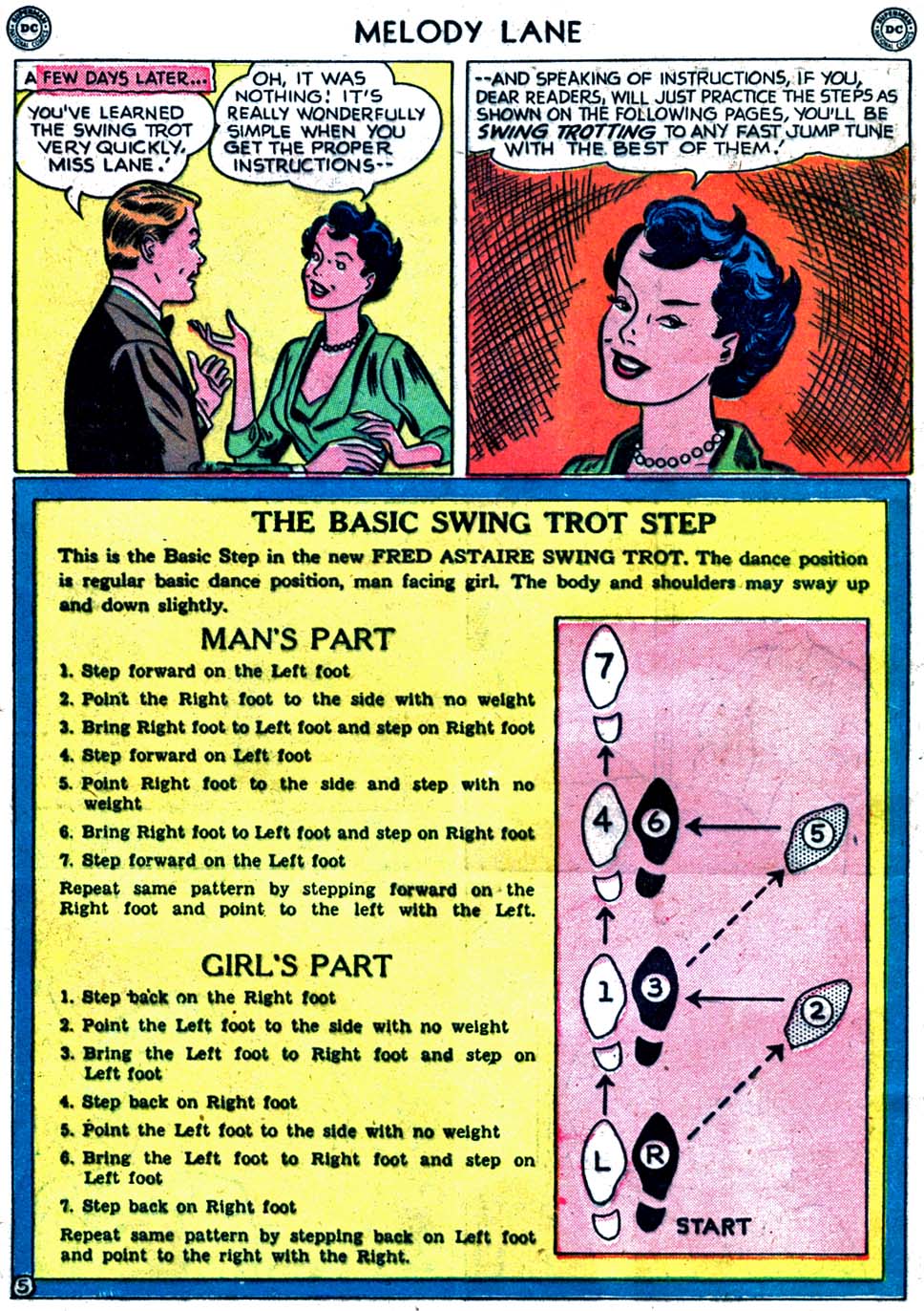 Read online Miss Melody Lane of Broadway comic -  Issue #2 - 46