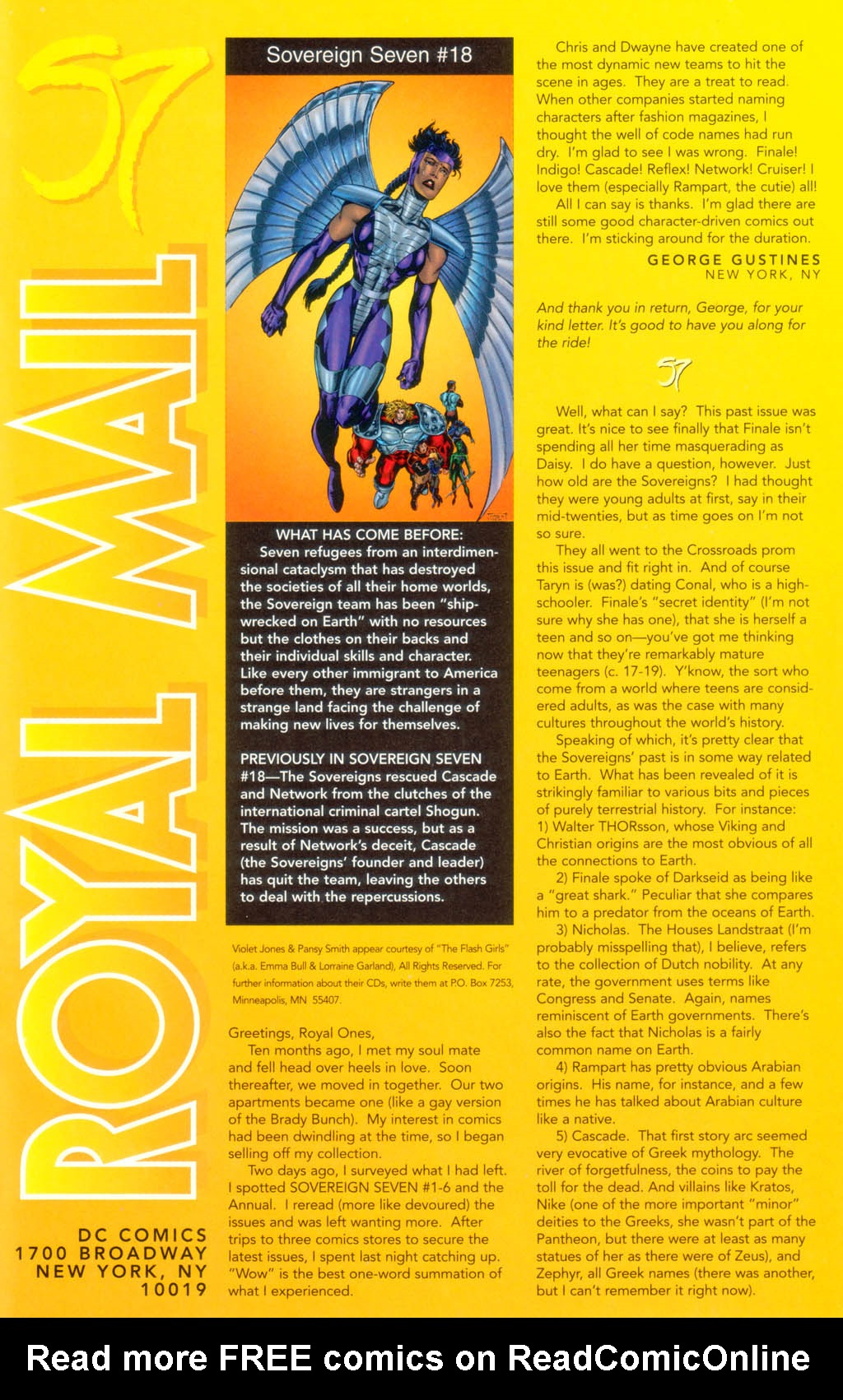 Read online Sovereign Seven comic -  Issue #19 - 23