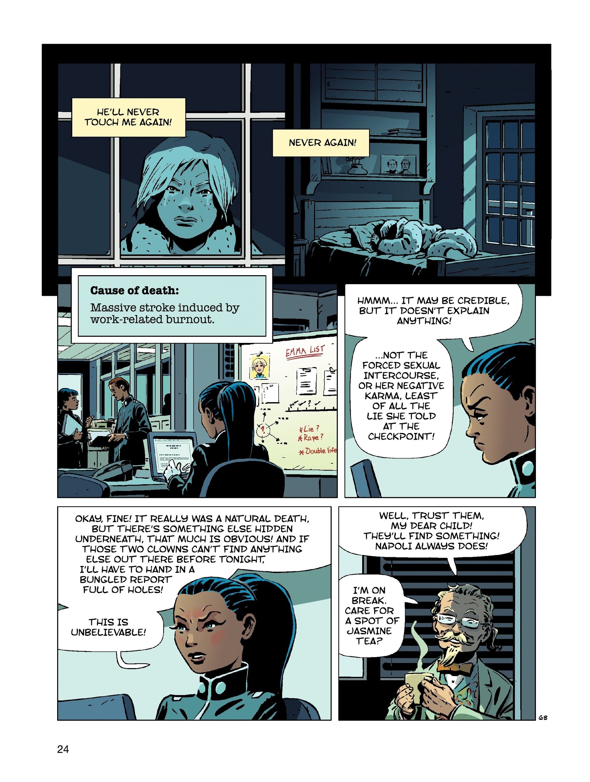 Read online Karma City comic -  Issue #3 - 25