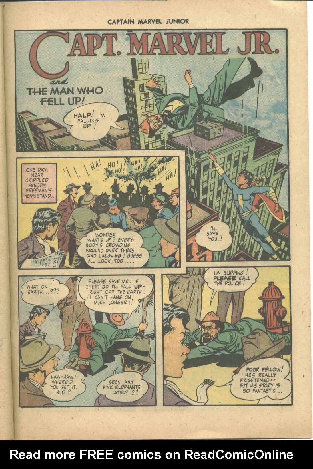 Read online Captain Marvel, Jr. comic -  Issue #37 - 17