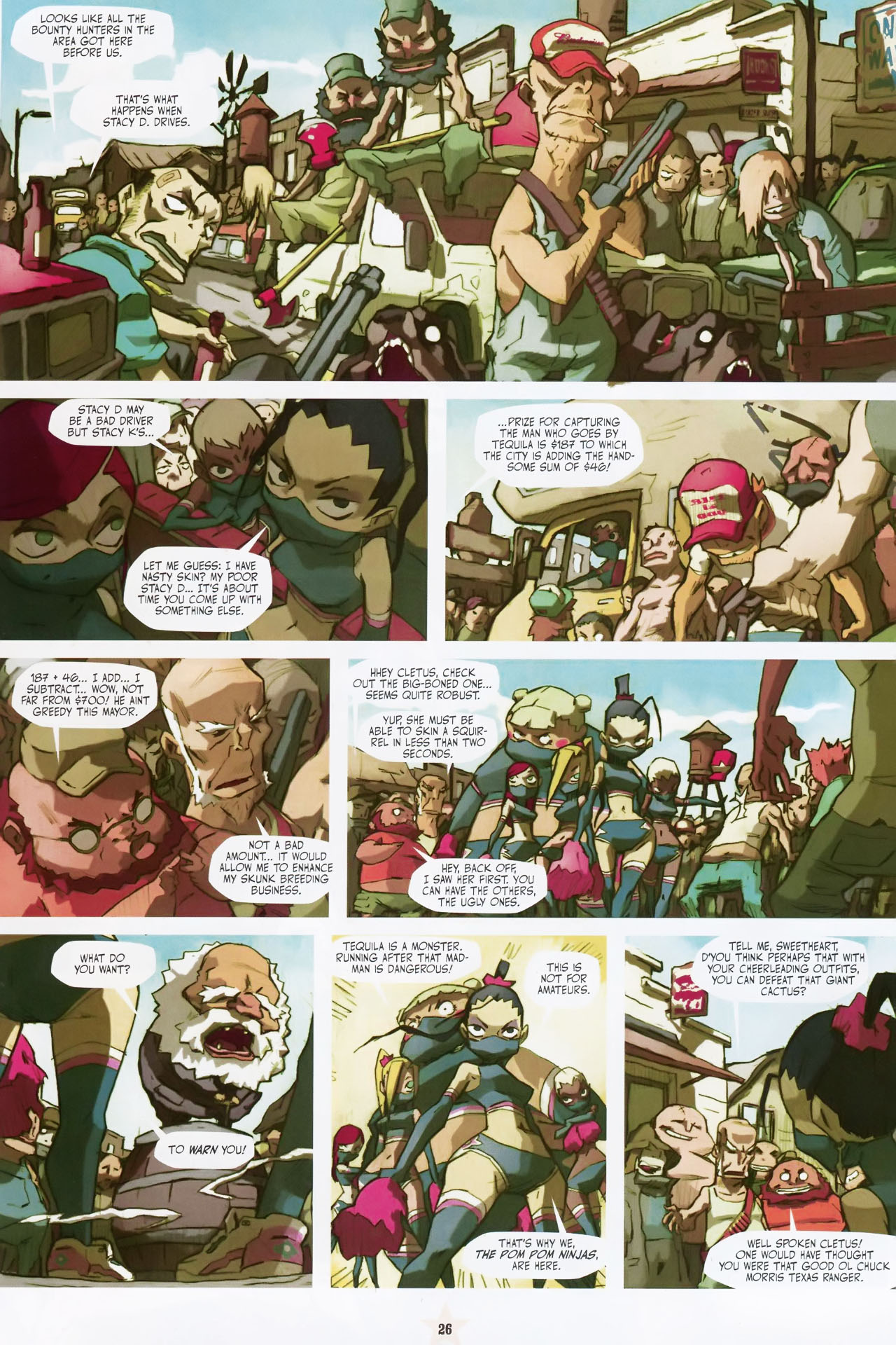 Read online Lucha Libre comic -  Issue #3 - 28