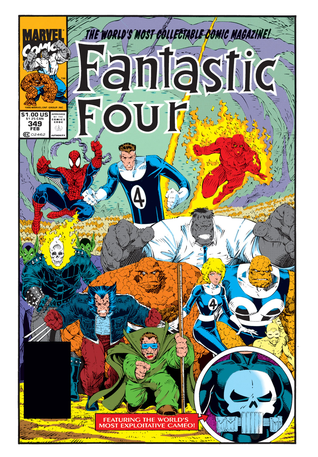 Read online Fantastic Four (1961) comic -  Issue #349 - 1