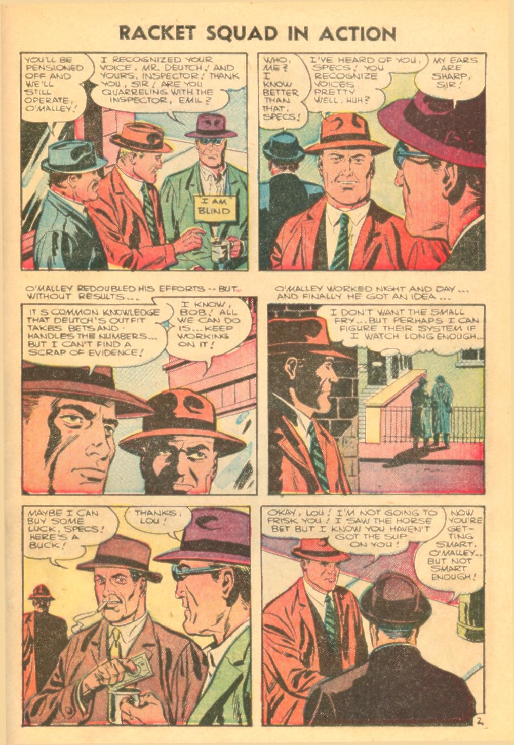 Read online Racket Squad in Action comic -  Issue #22 - 29