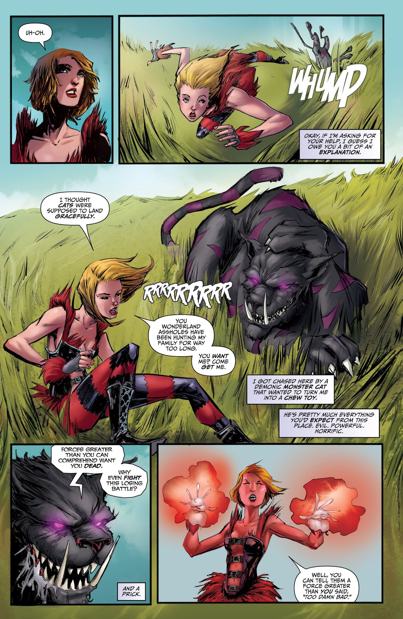 Read online Grimm Fairy Tales presents Wonderland: Asylum comic -  Issue #1 - 10