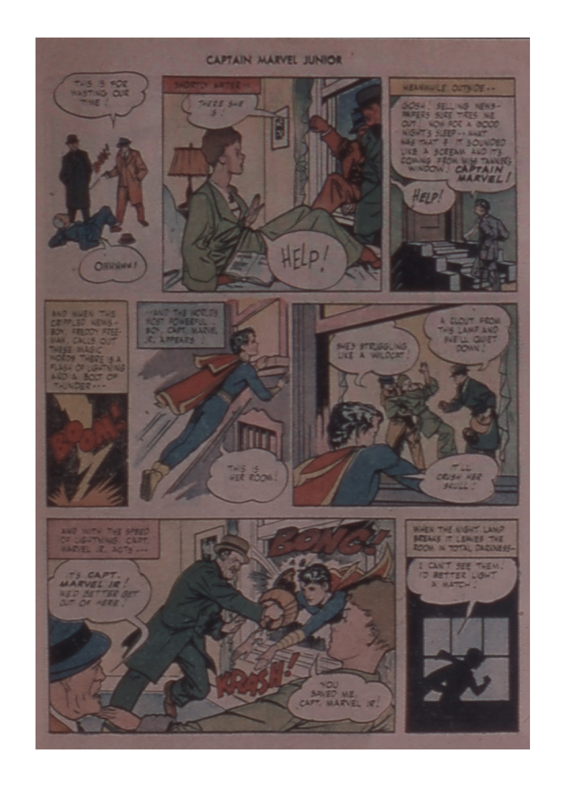 Read online Captain Marvel, Jr. comic -  Issue #47 - 17