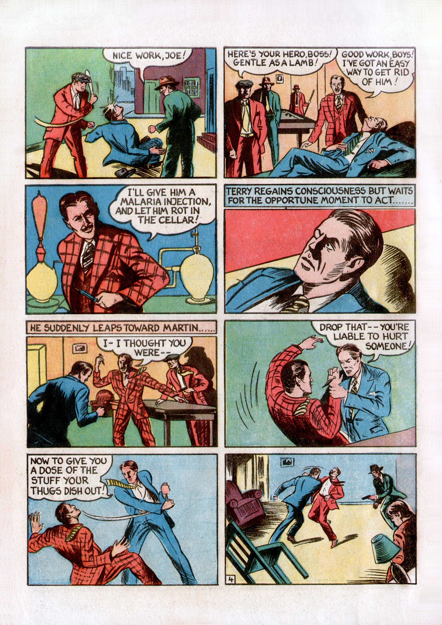 Read online Fight Comics comic -  Issue #1 - 54