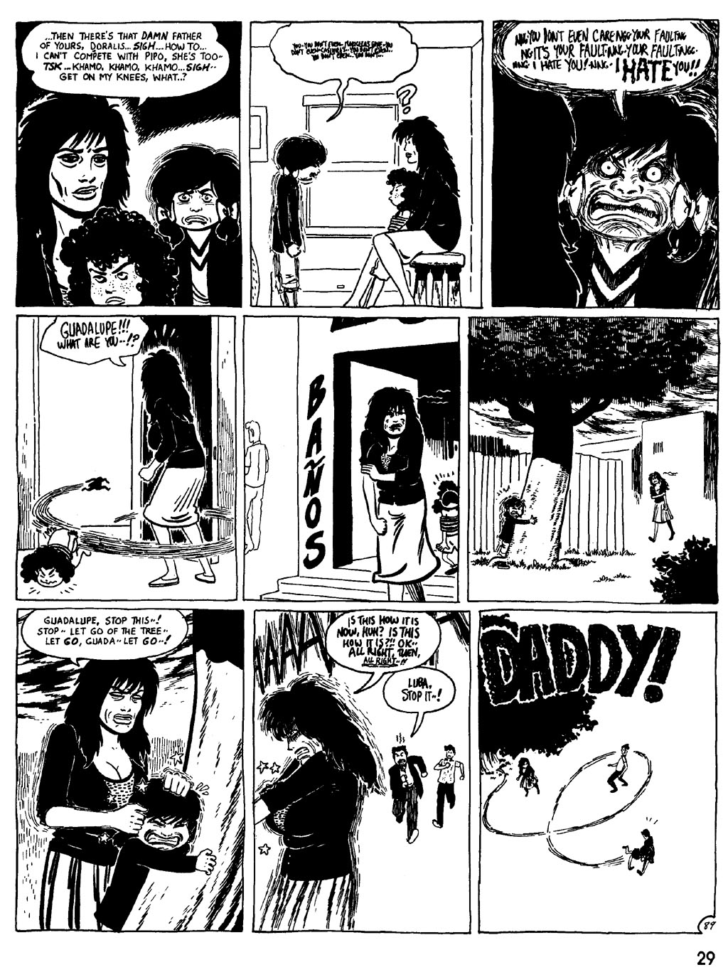 Read online Love and Rockets (1982) comic -  Issue #26 - 31